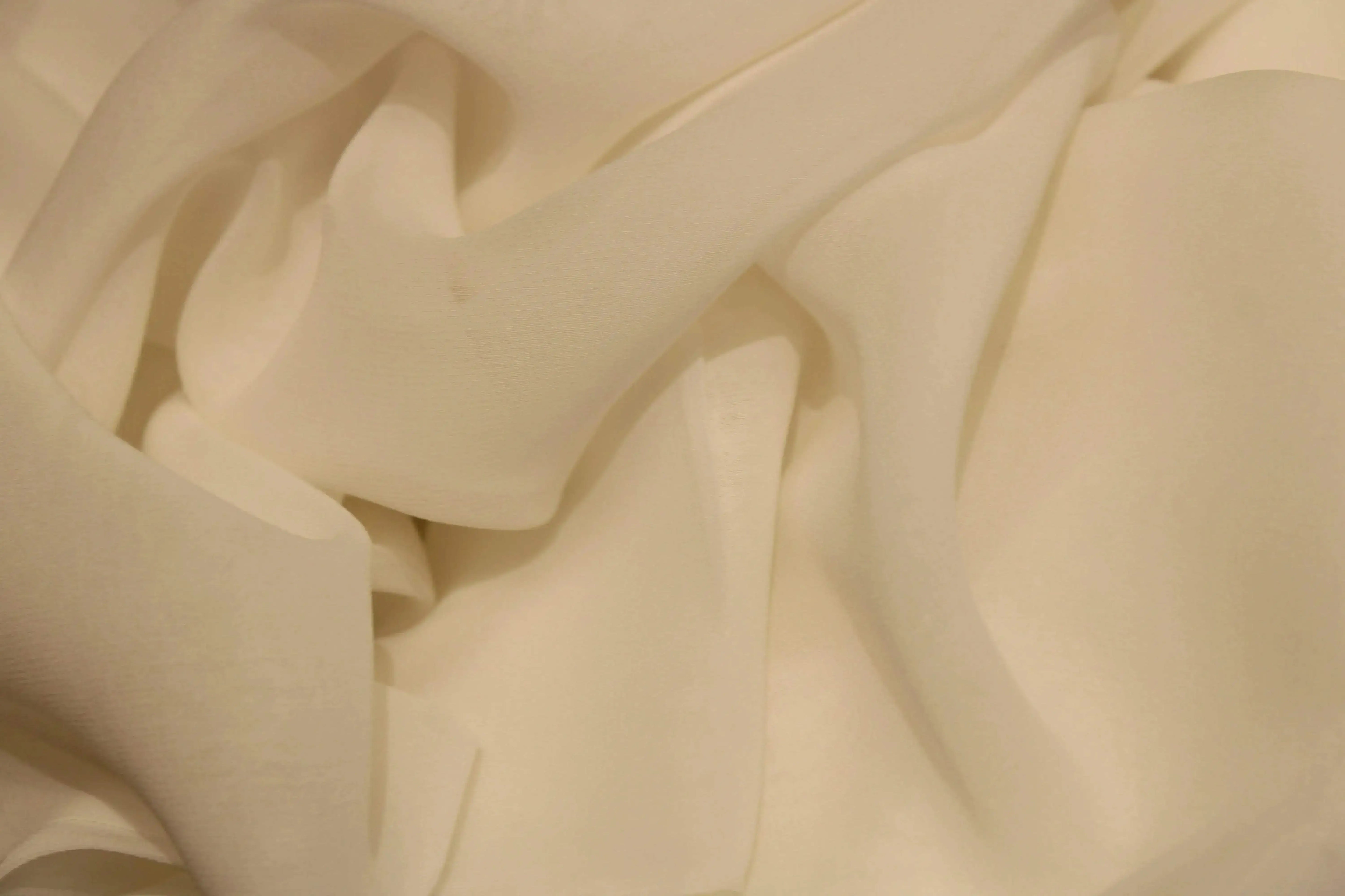 Dyeable Pure Bemberg Georgette Fabric - M'Foks