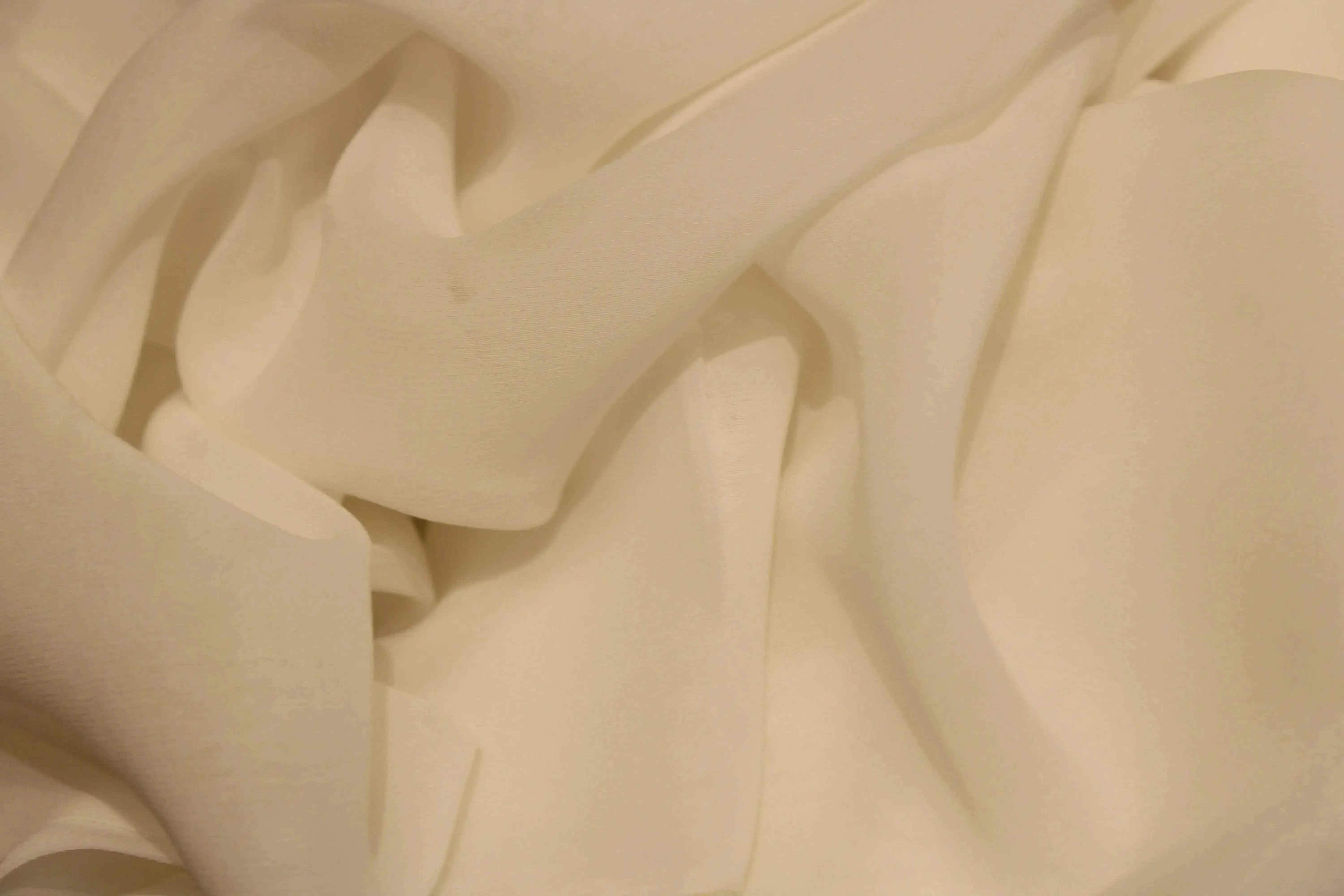 Dyeable Pure Bemberg Georgette Fabric