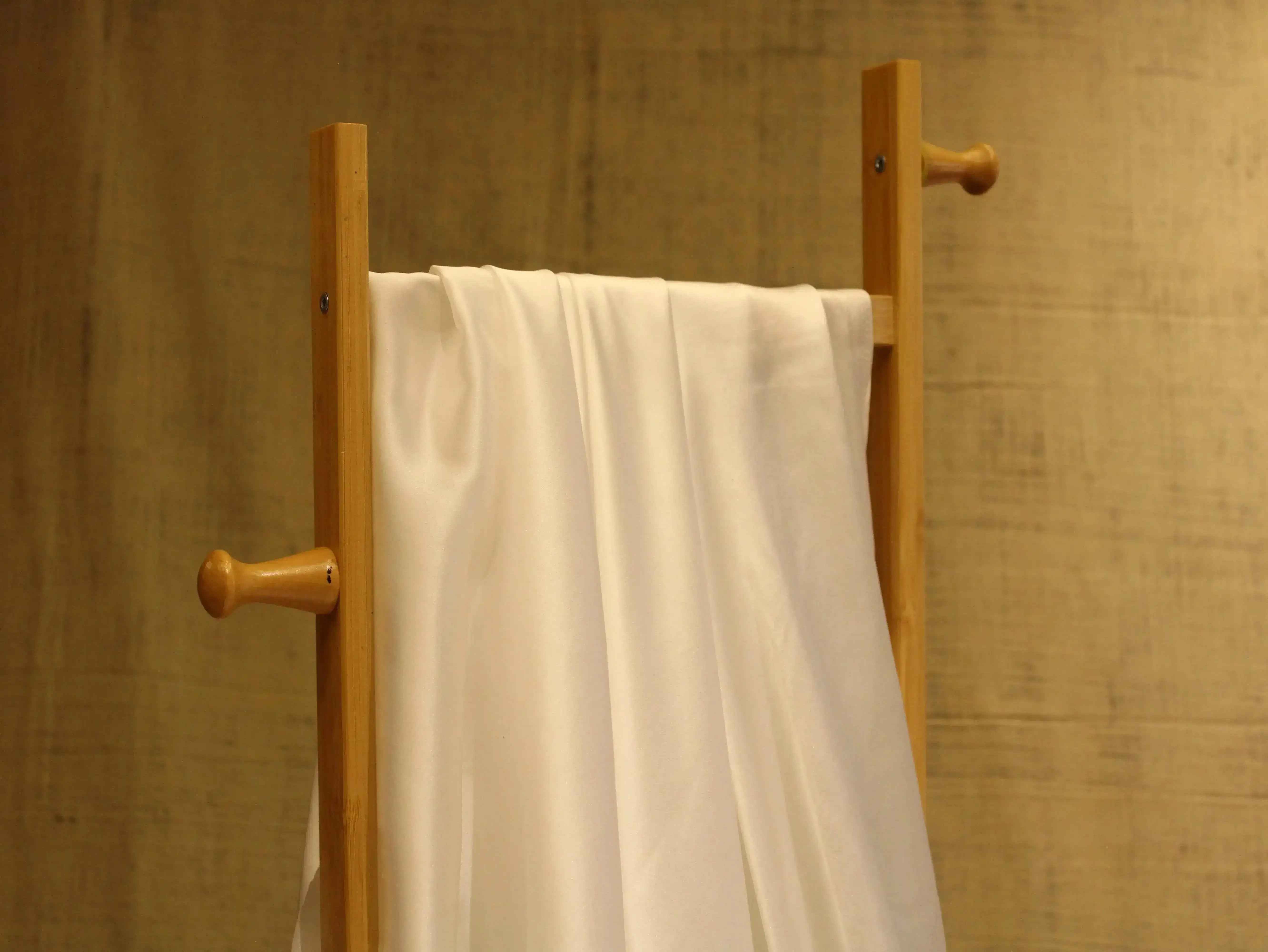 Dyeable Satin Silk Fabric