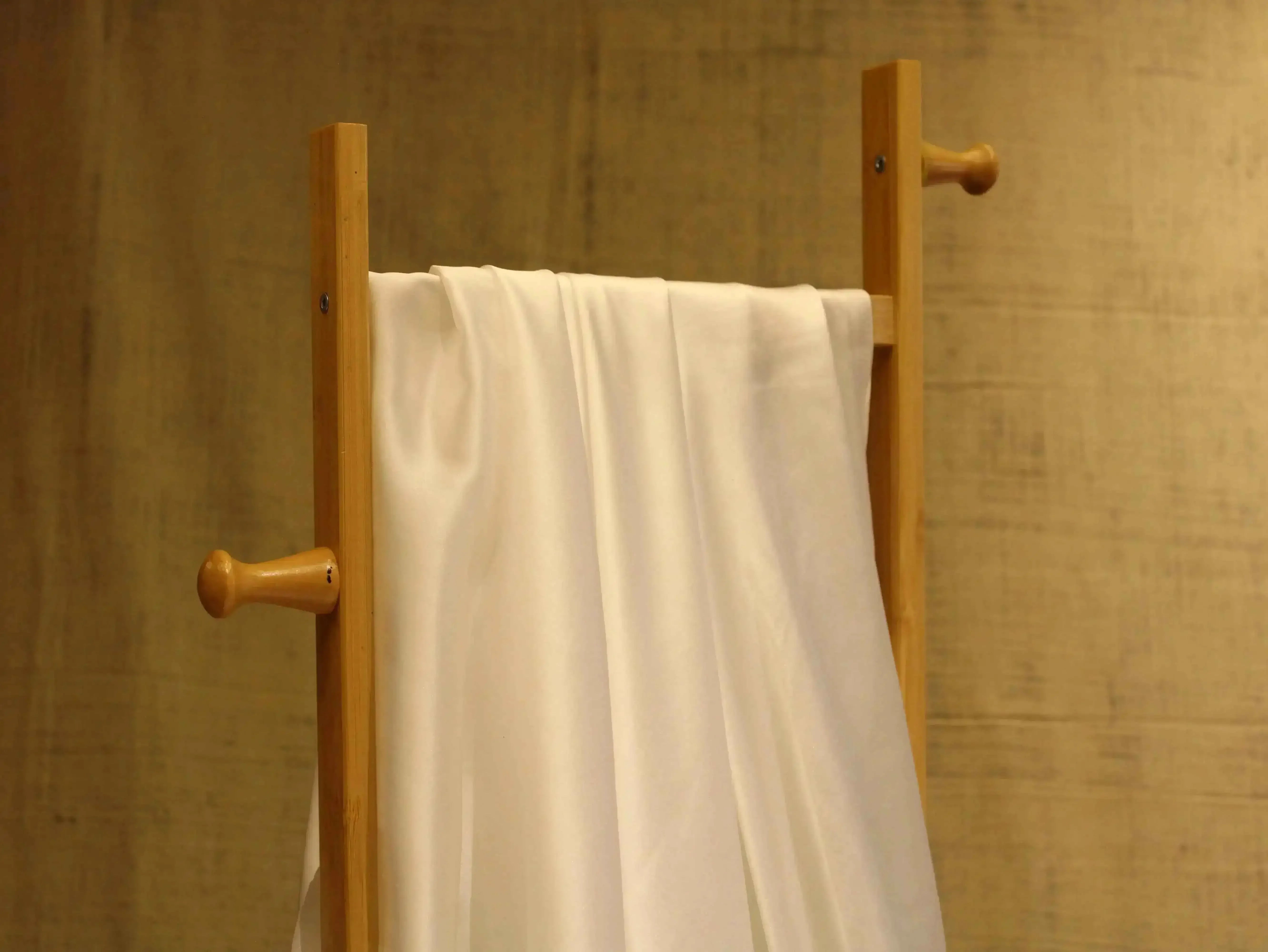 Dyeable Satin Silk Fabric