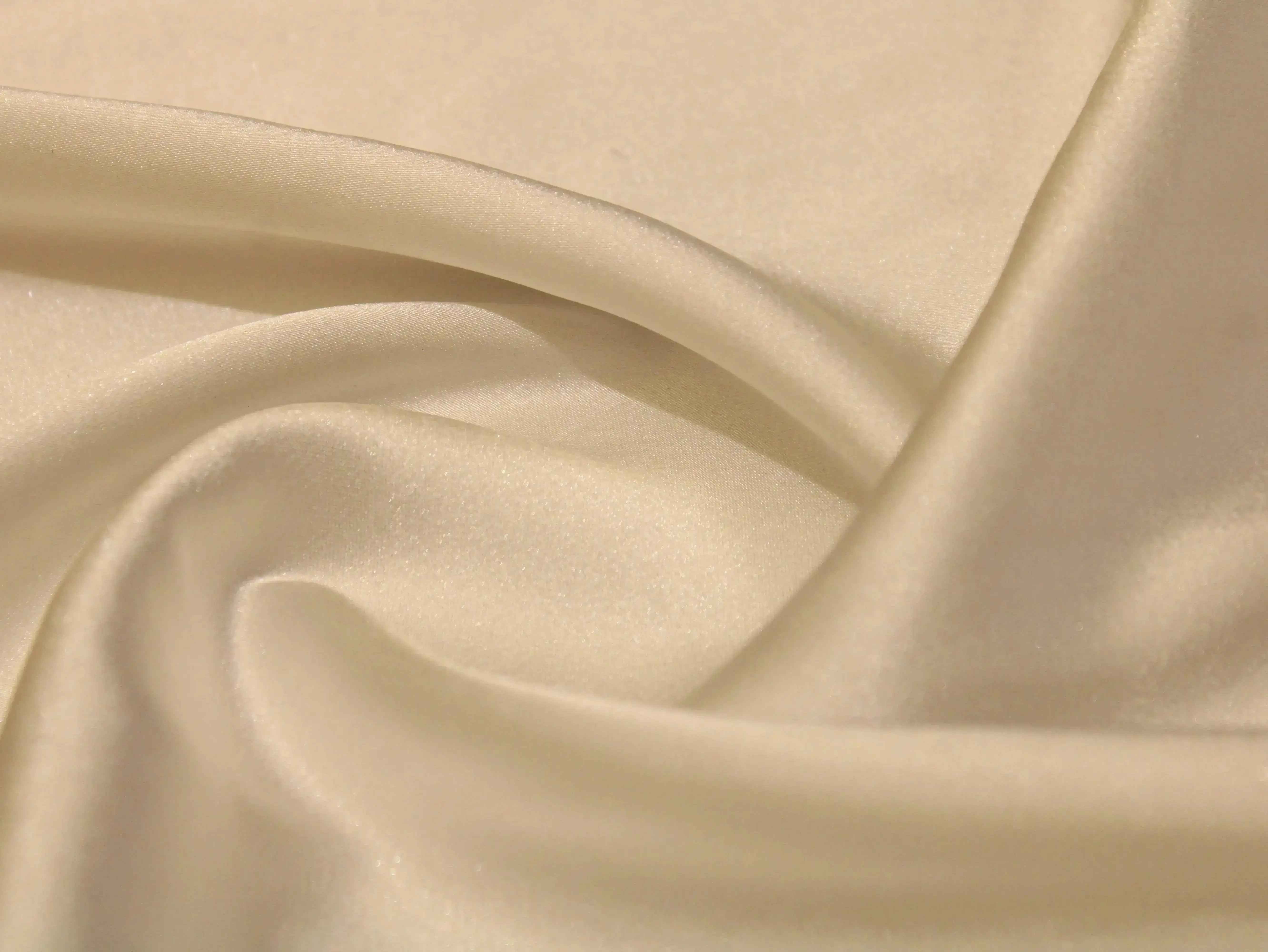 Dyeable Satin Silk Fabric
