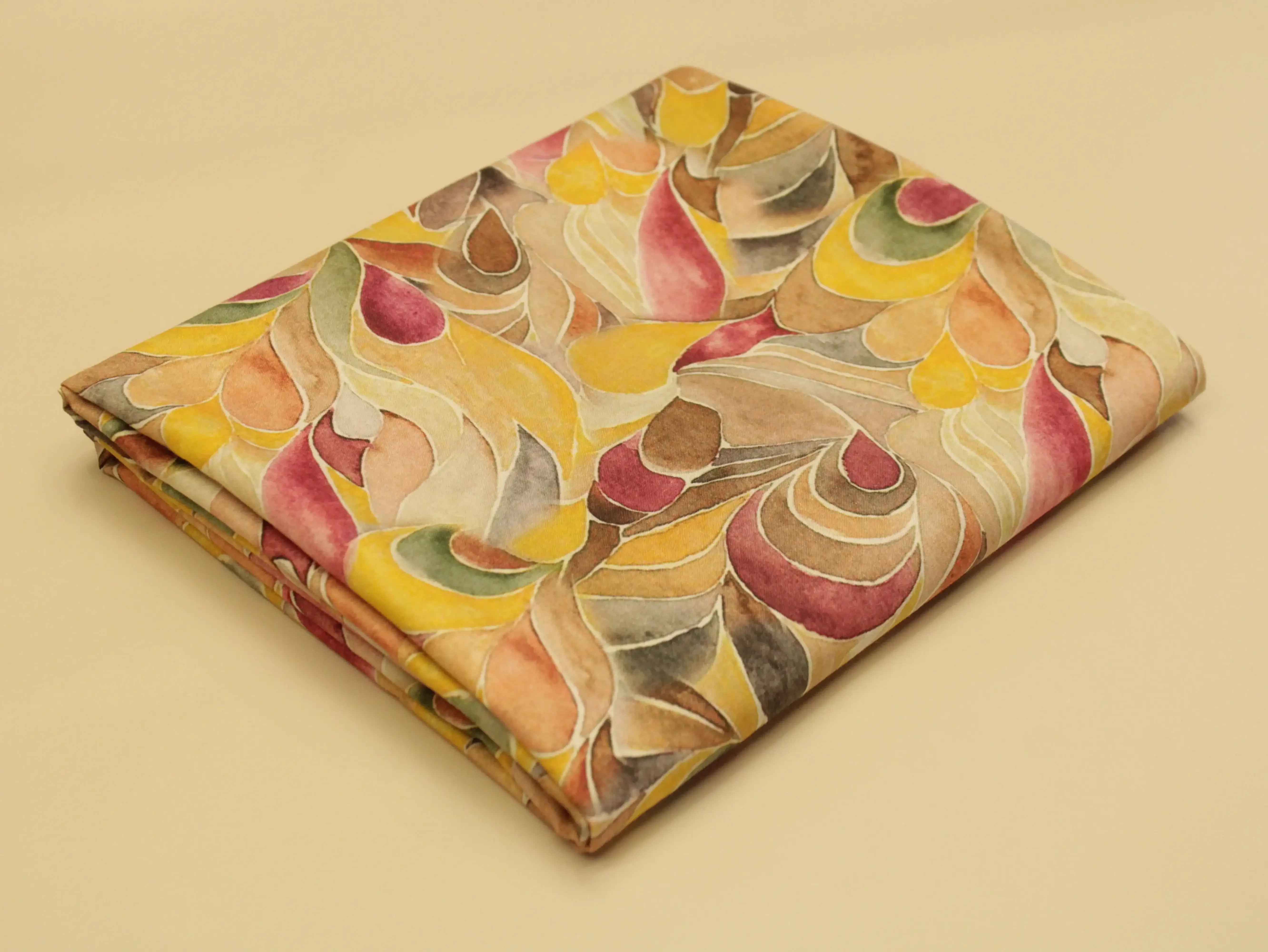 Premium Digital Printed Microfiber Cotton Lawn Fabric - M'Foks
