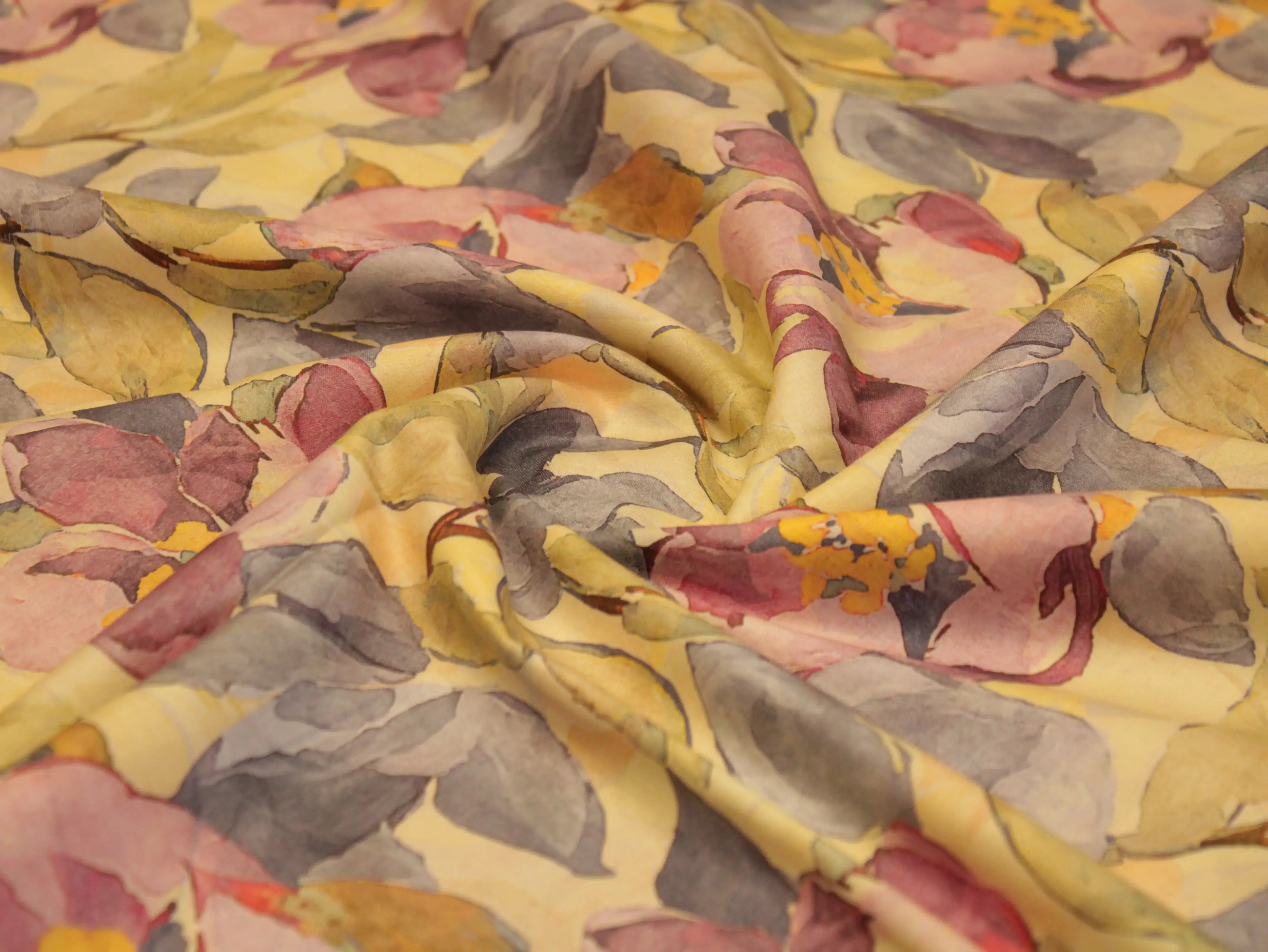 Premium Digital Printed Microfiber Cotton Lawn Fabric - M'Foks