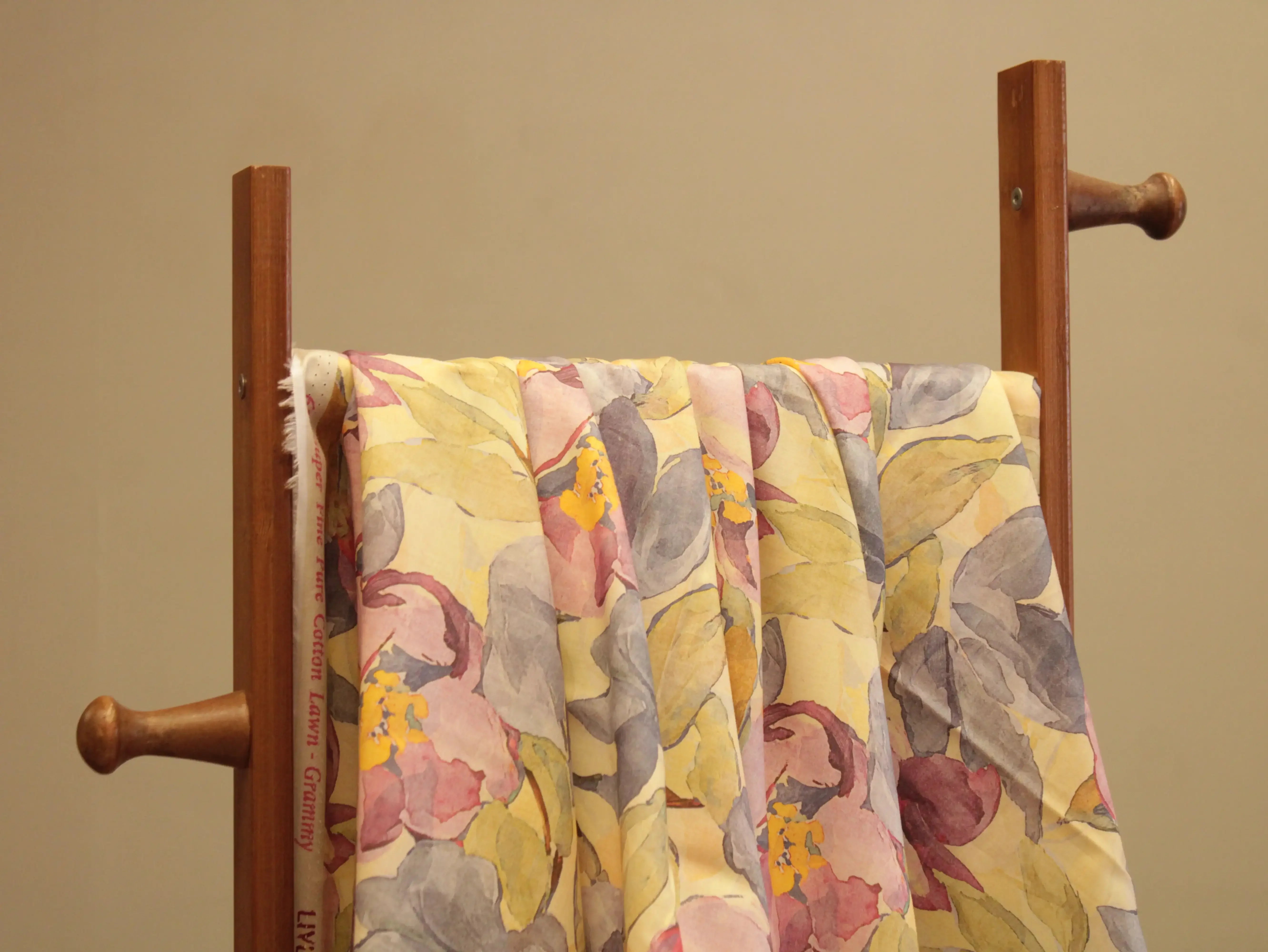 Premium Digital Printed Microfiber Cotton Lawn Fabric - M'Foks