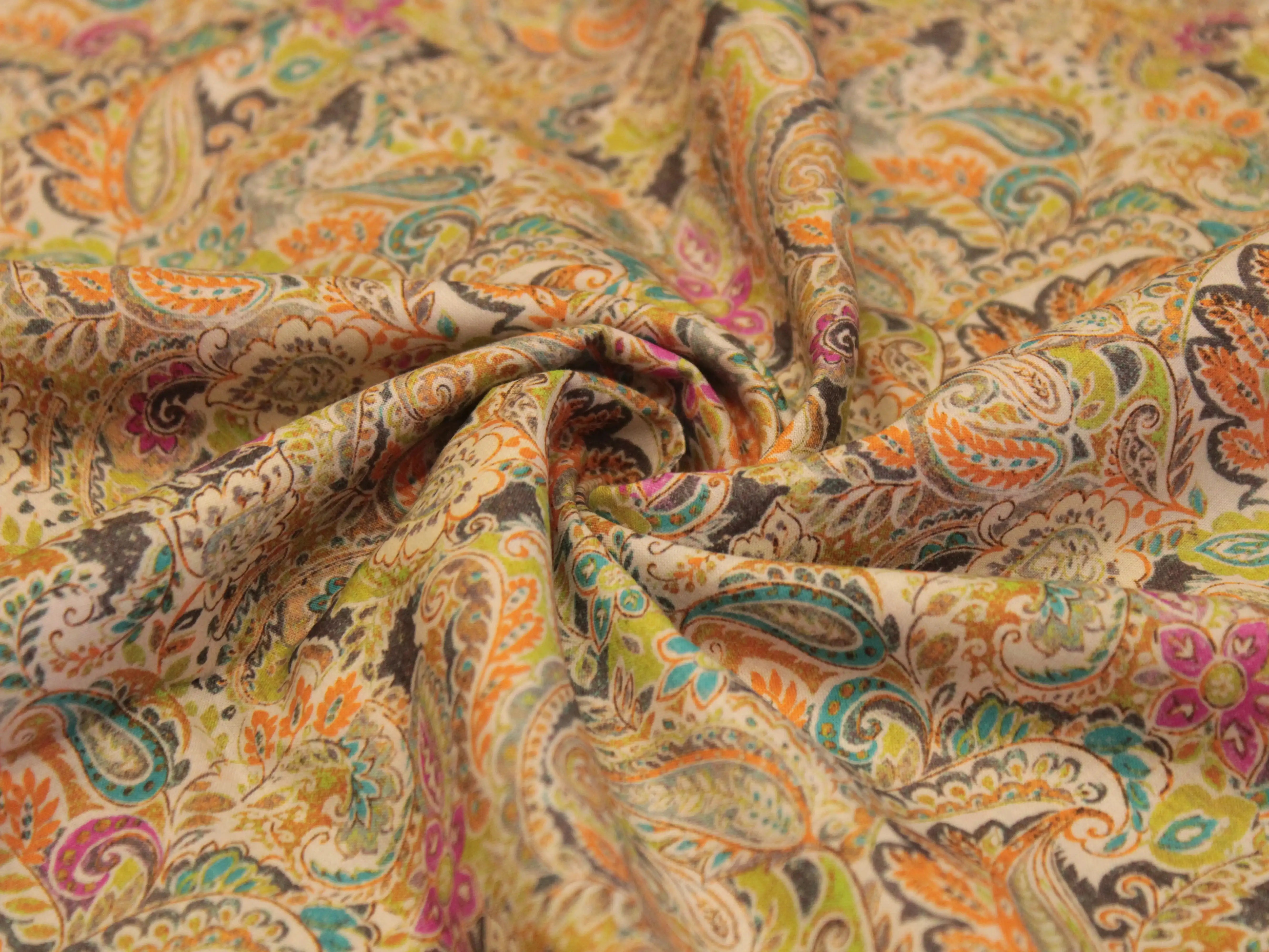 Premium Digital Printed Microfiber Cotton Lawn Fabric