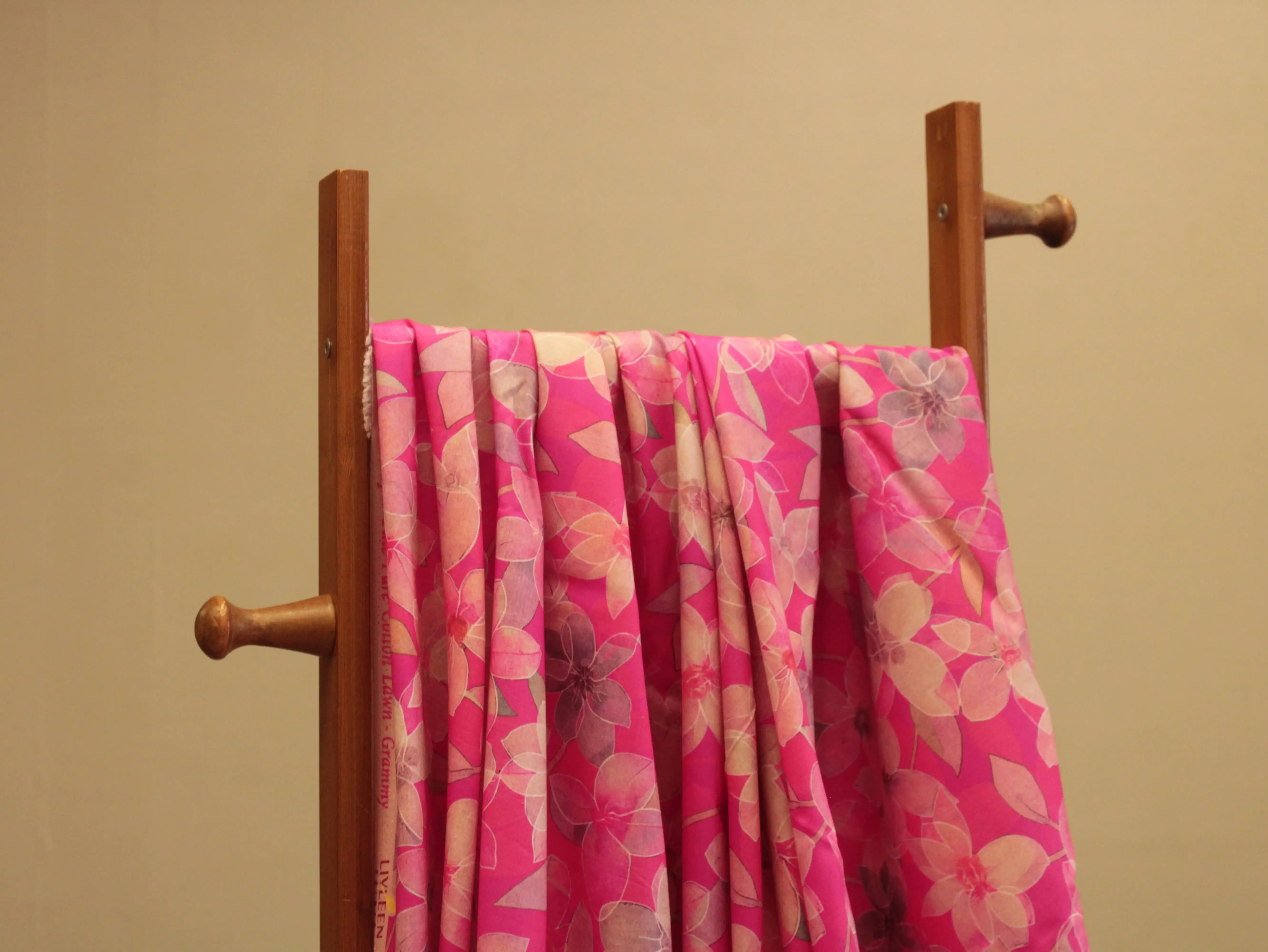 Premium Digital Printed Microfiber Cotton Lawn Fabric