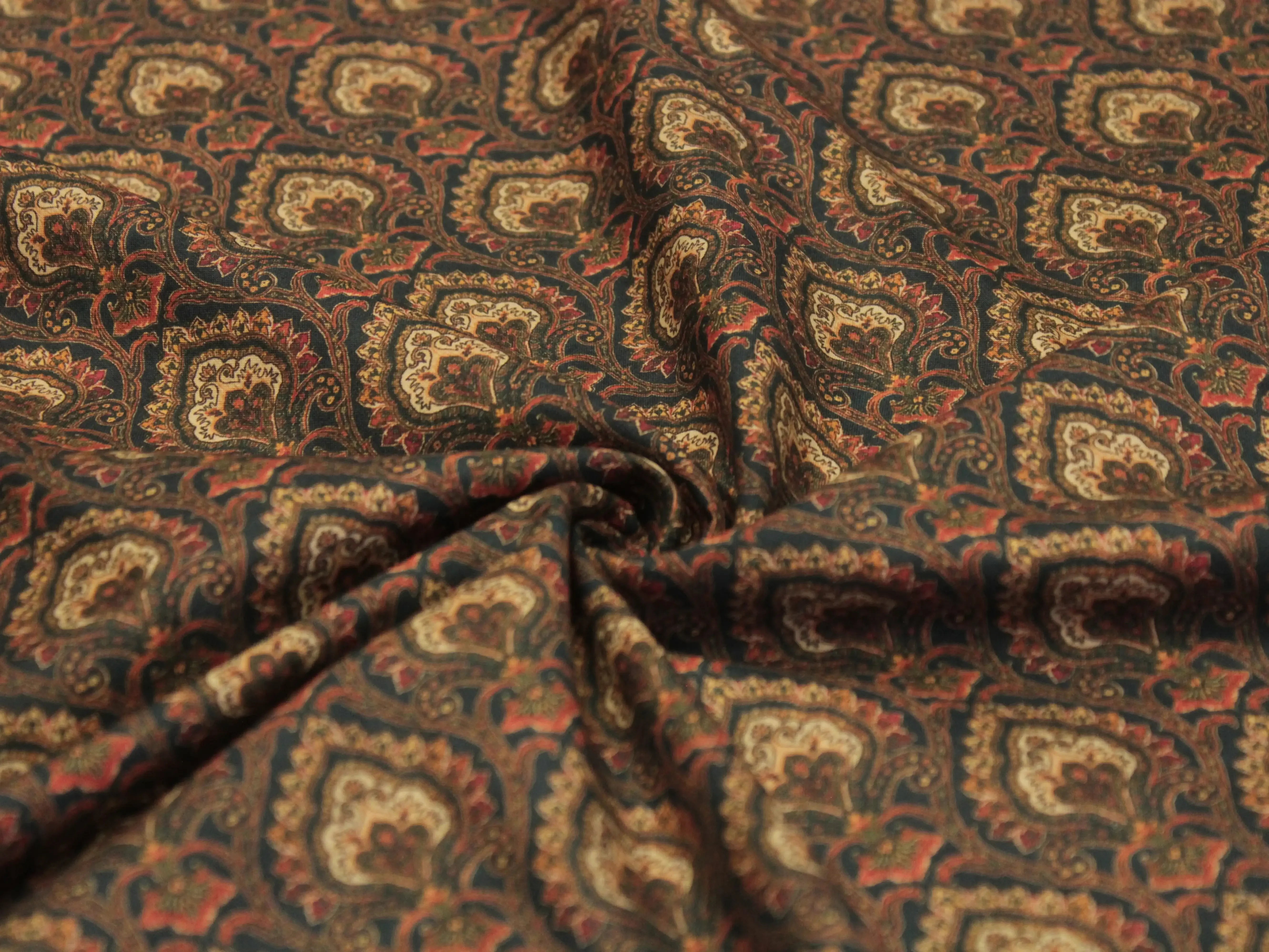 Premium Digital Printed Microfiber Cotton Lawn Fabric - M'Foks