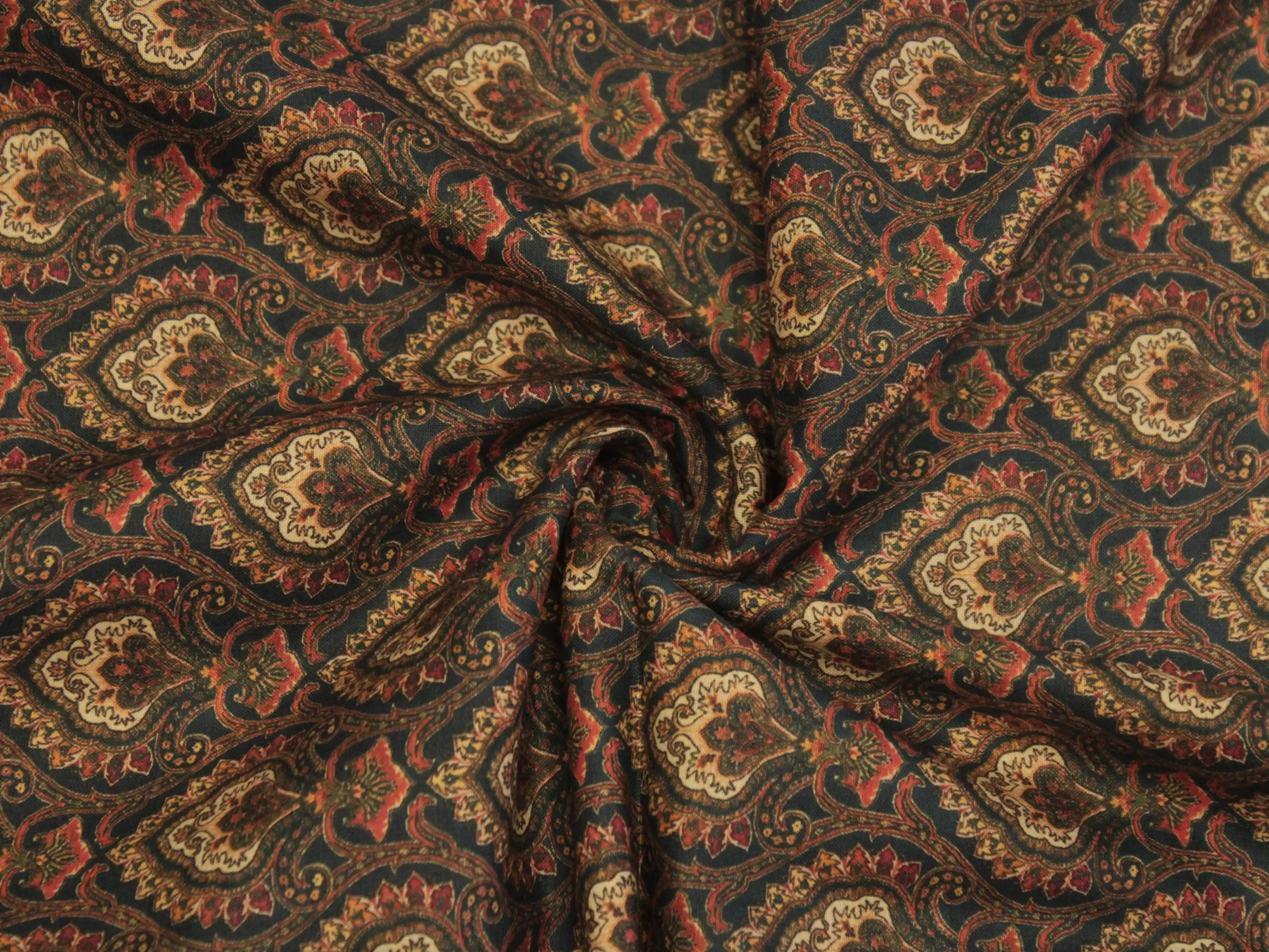 Premium Digital Printed Microfiber Cotton Lawn Fabric - M'Foks