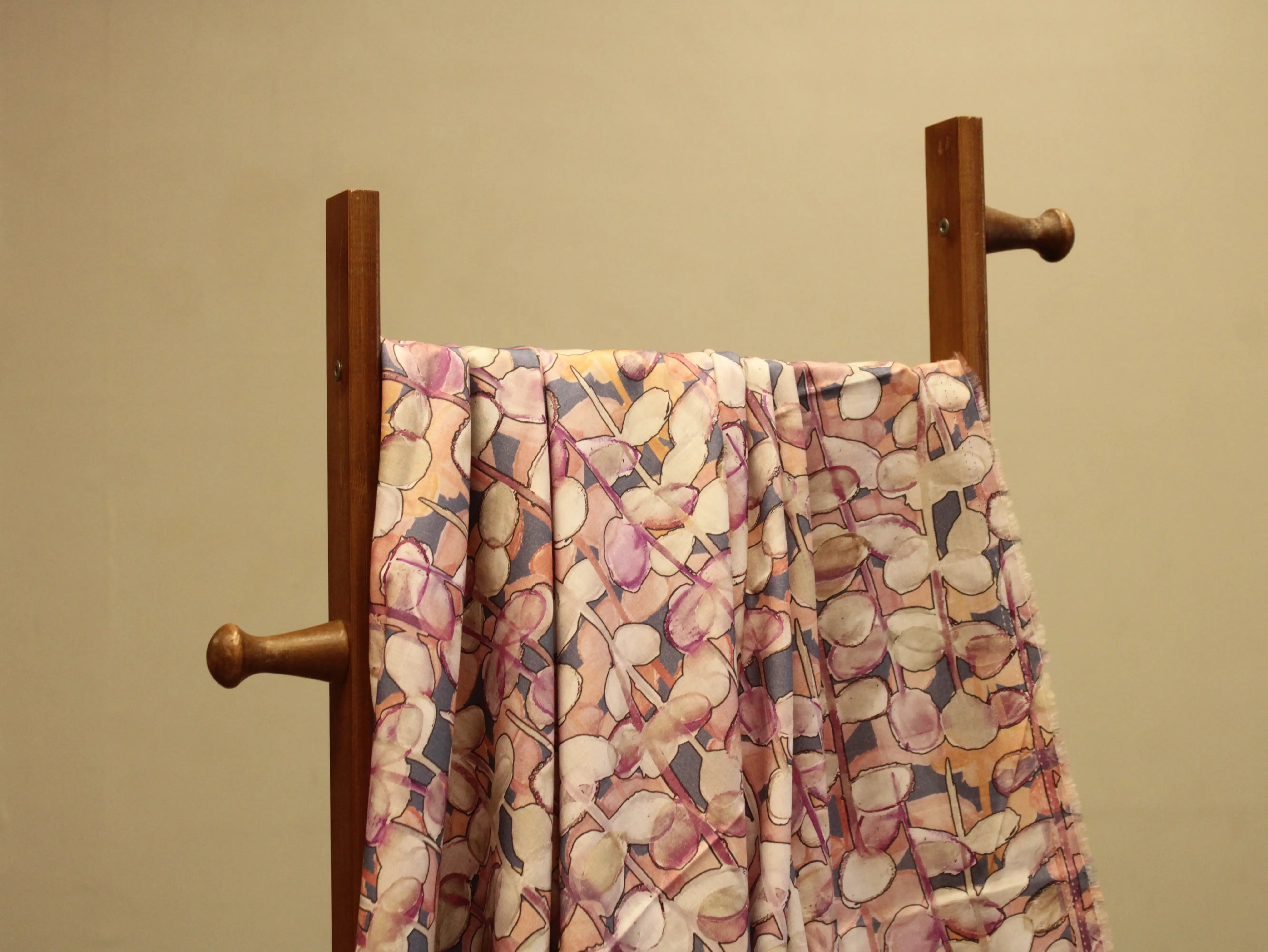 Premium Digital Printed Microfiber Cotton Lawn Fabric