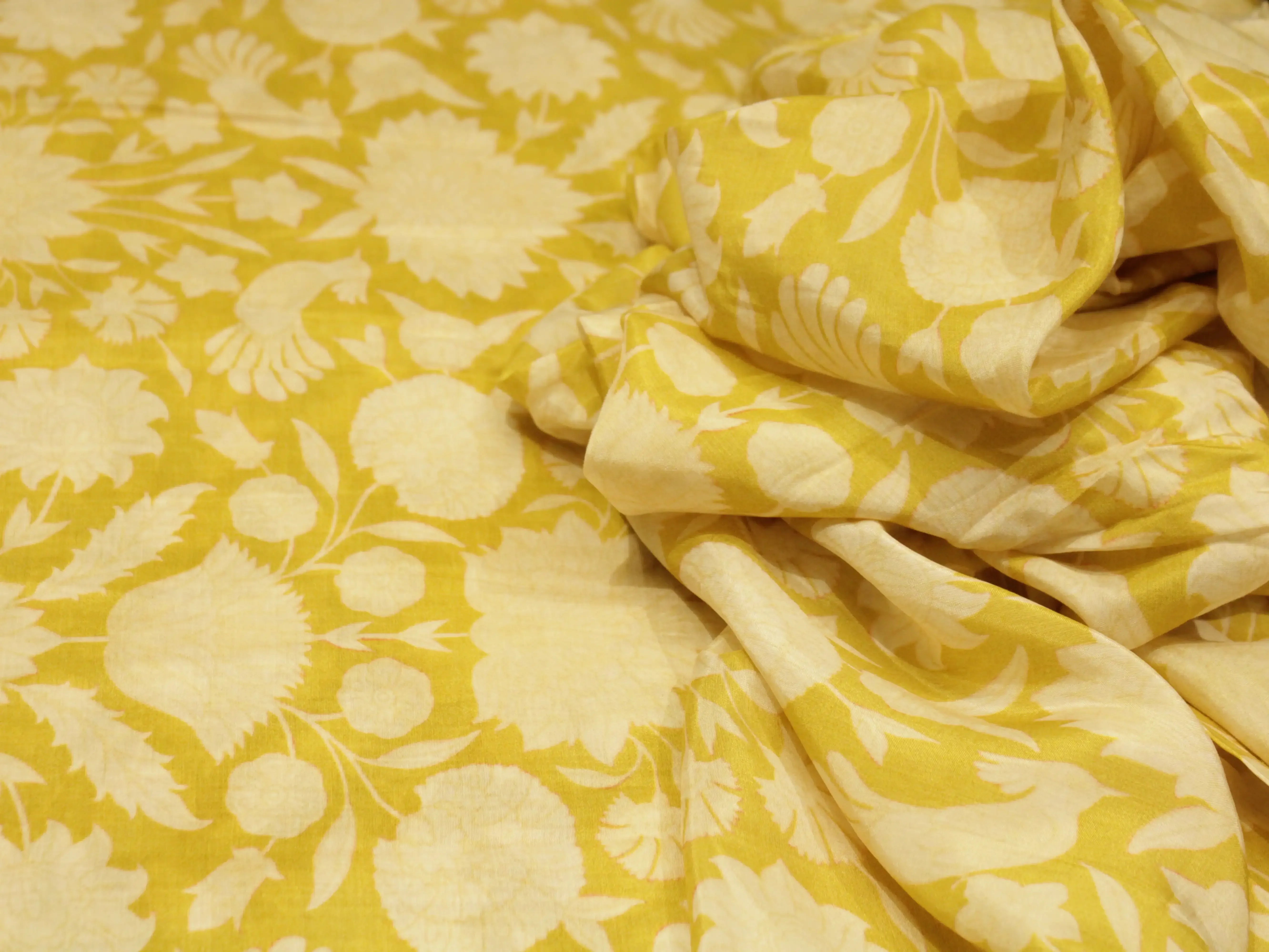 Pure Soft Modal Muslin Digital Printed Fabric - M'Foks