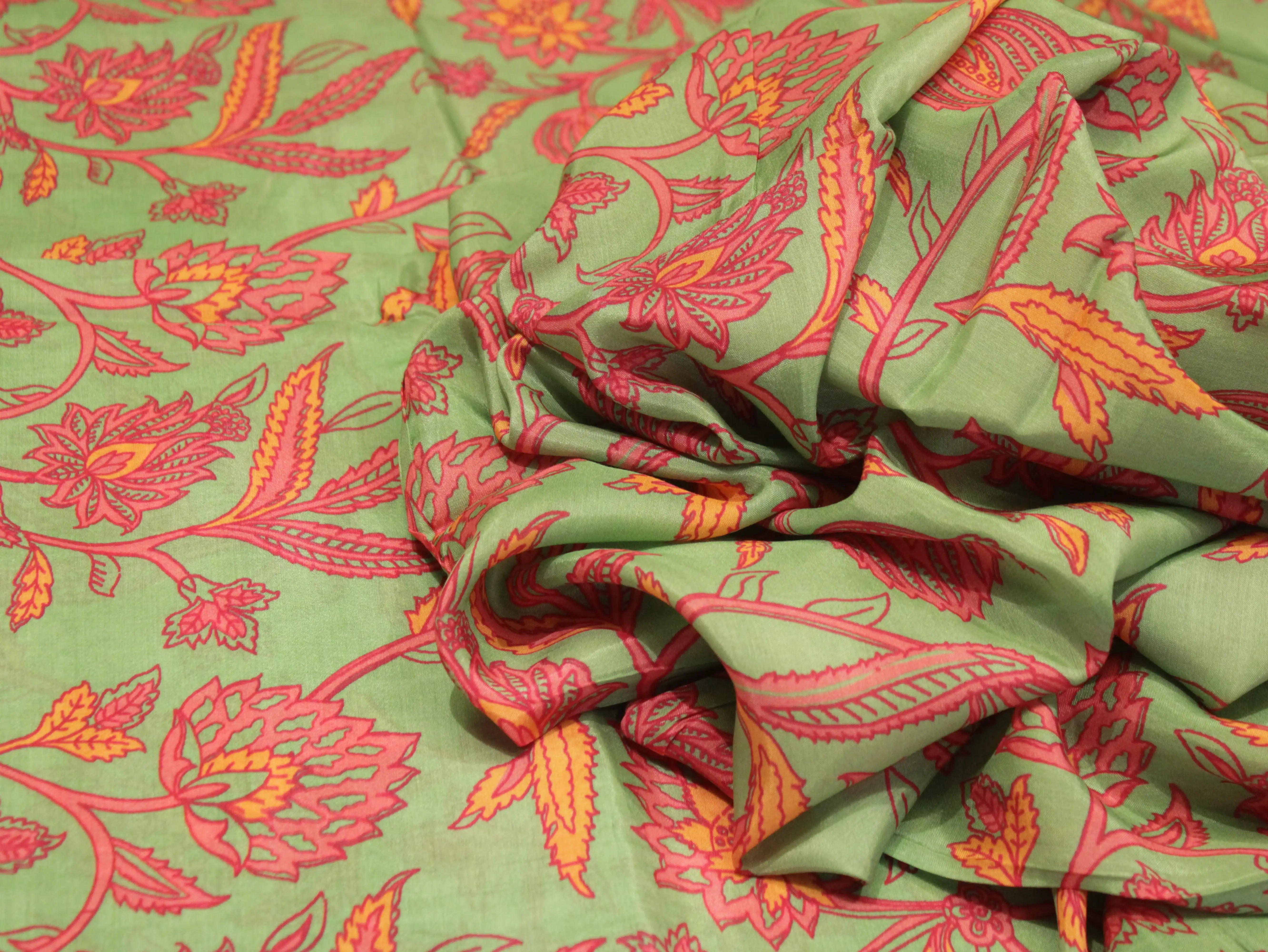 Pure Soft Modal Muslin Digital Printed Fabric