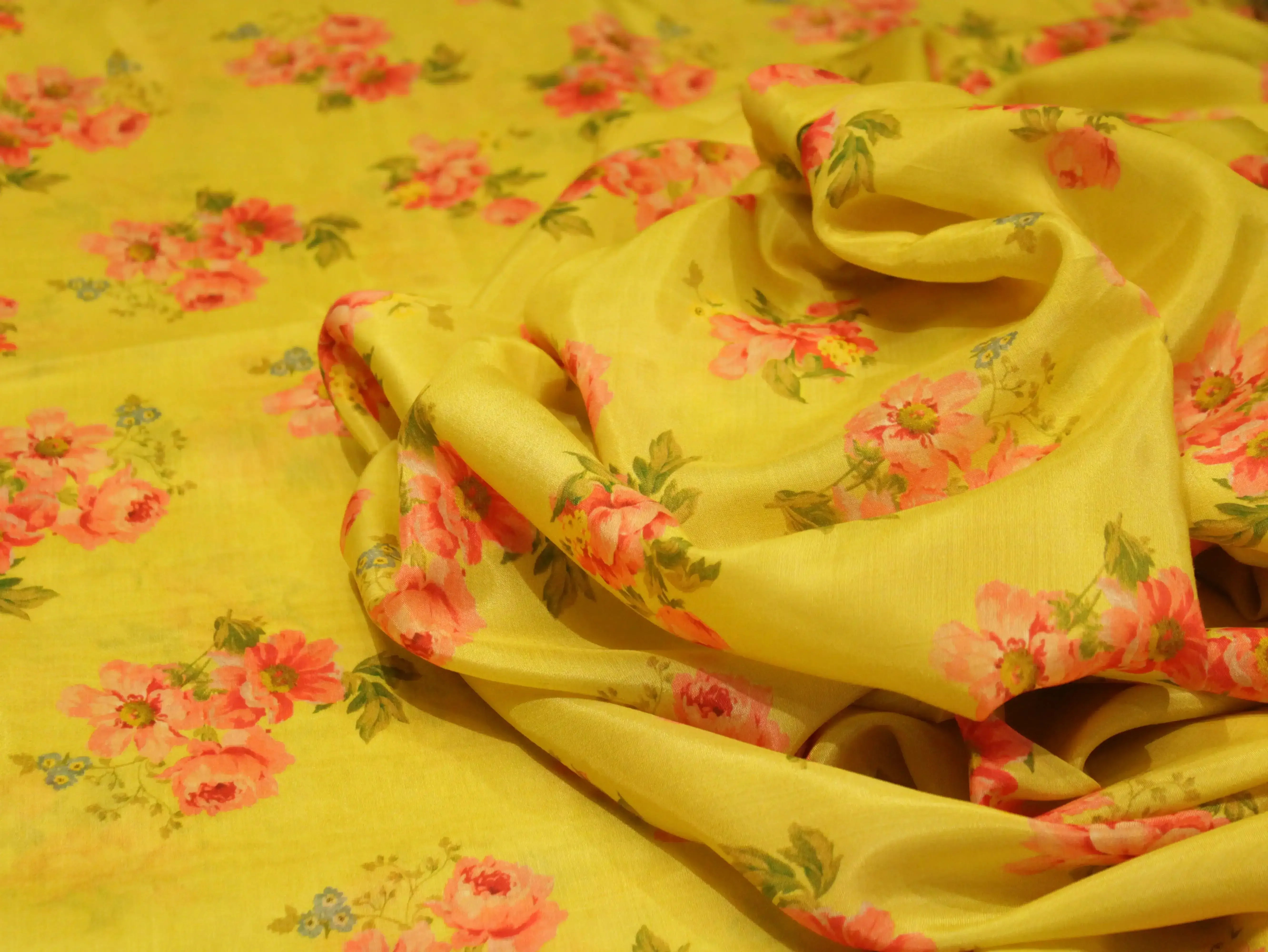 Pure Soft Modal Muslin Digital Printed Fabric - M'Foks