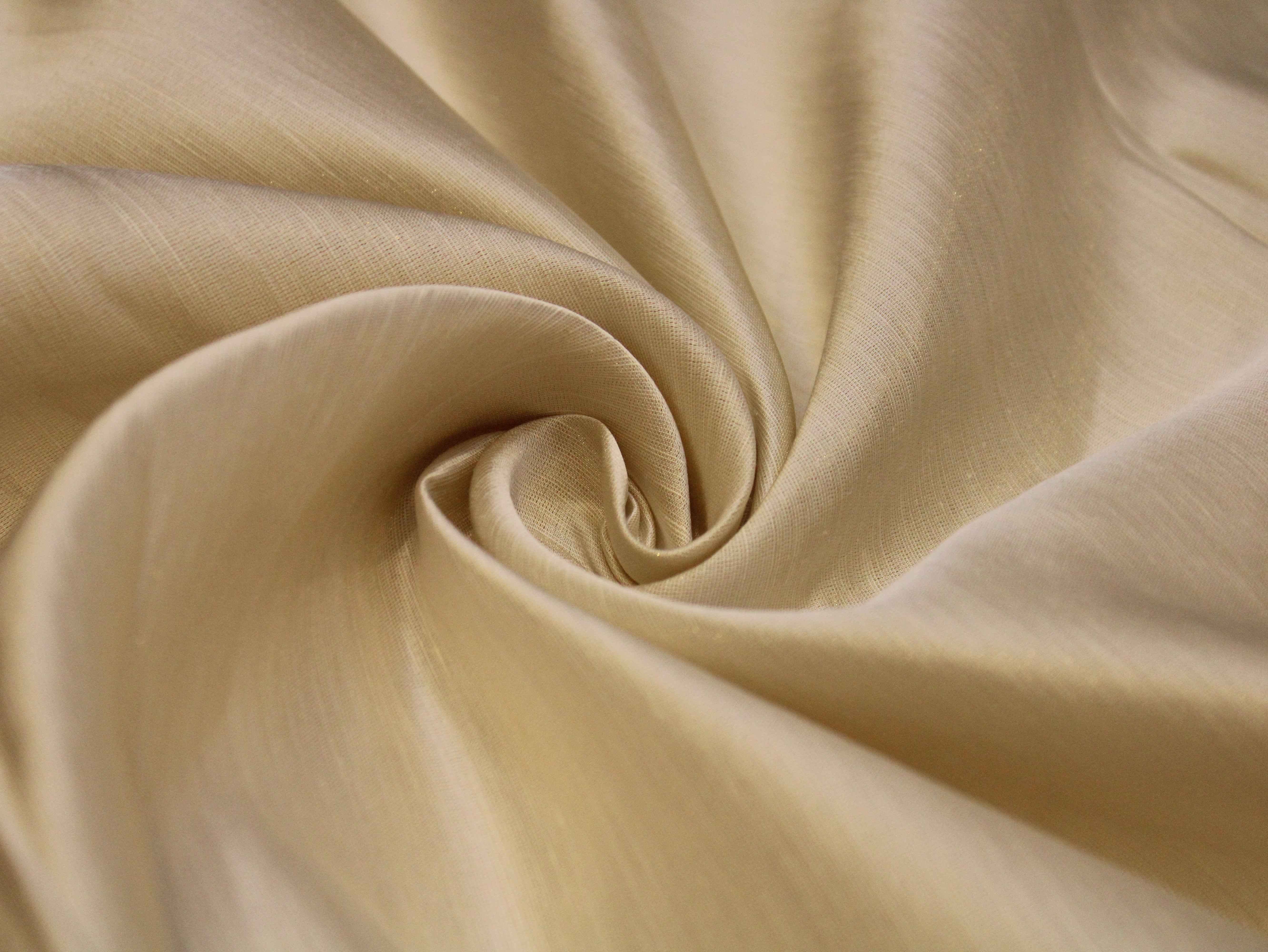 Tissue Linen Silk Dyeable Fabric