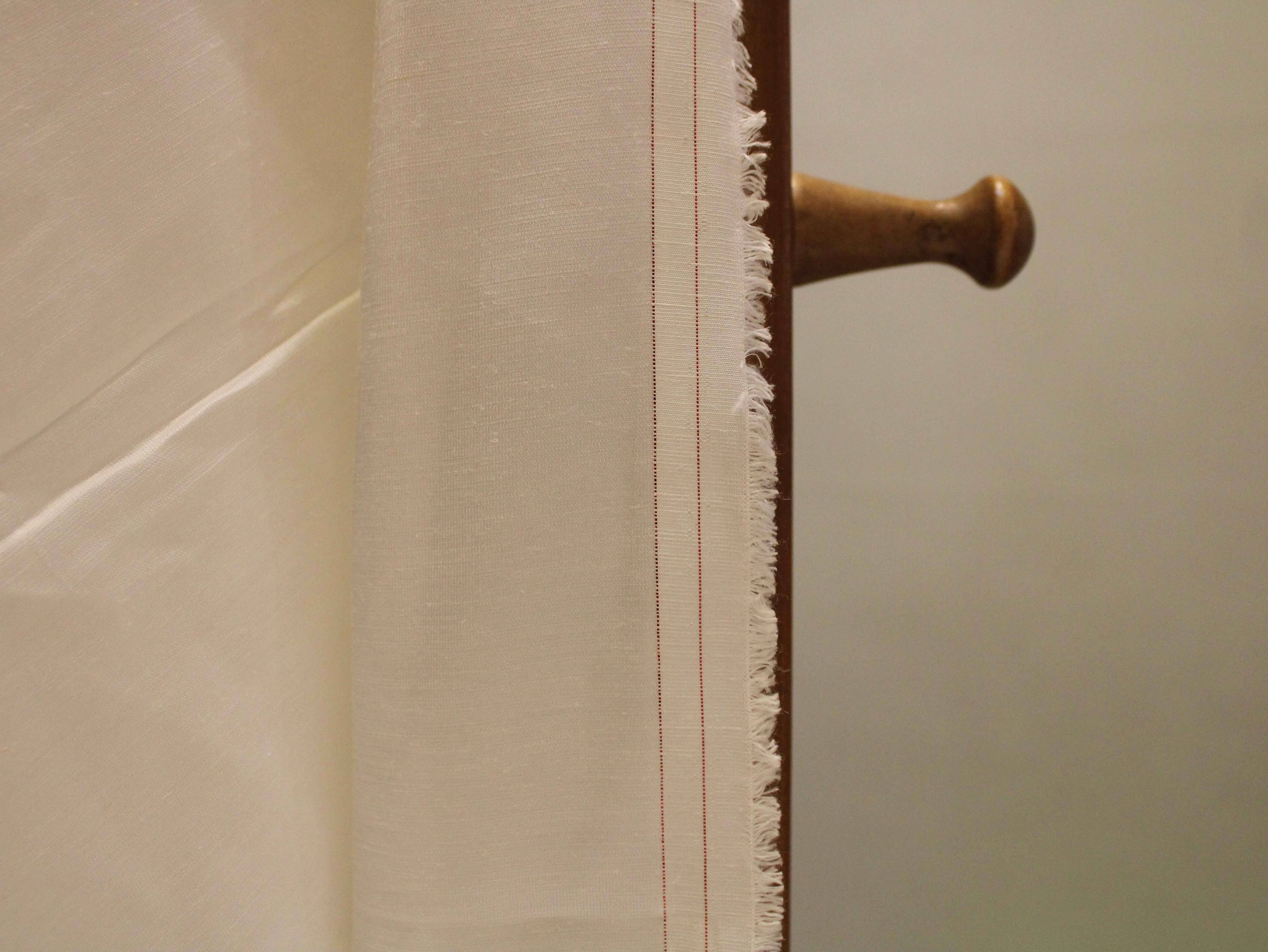 Viscose Plain Linen Silk Dyeable Fabric