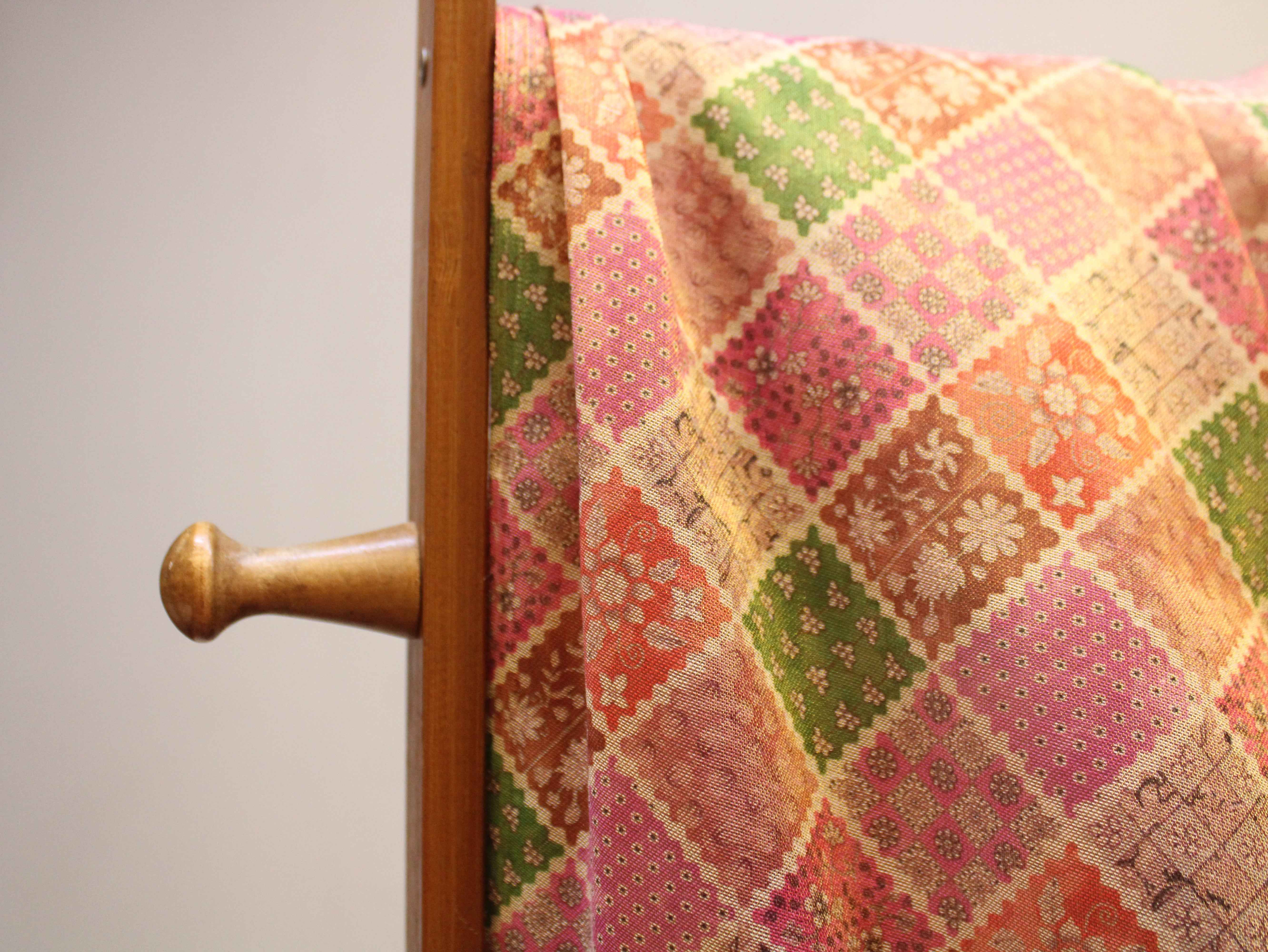 Premium Digital Print Tissue Fabric