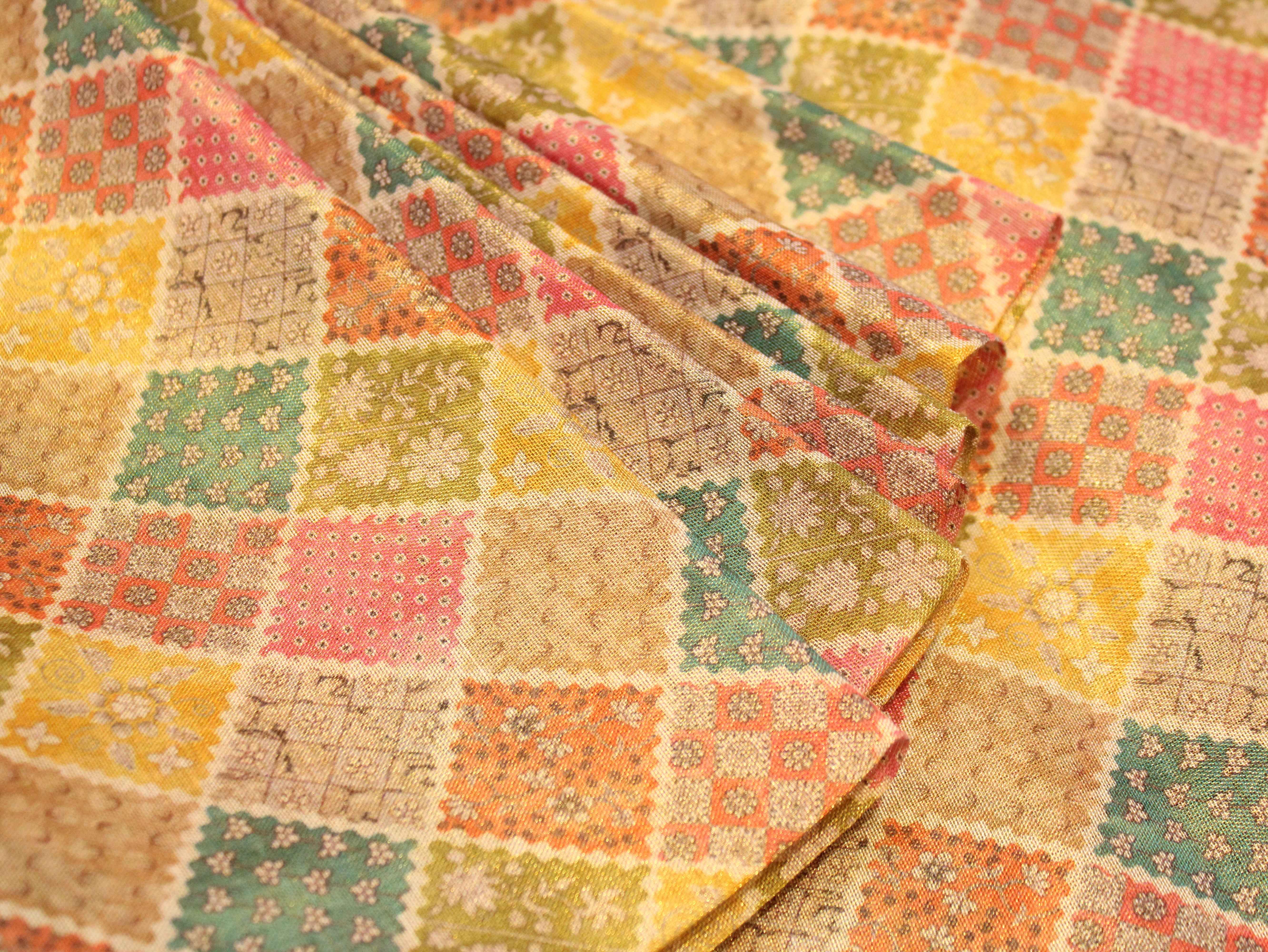 Premium Digital Print Tissue Fabric