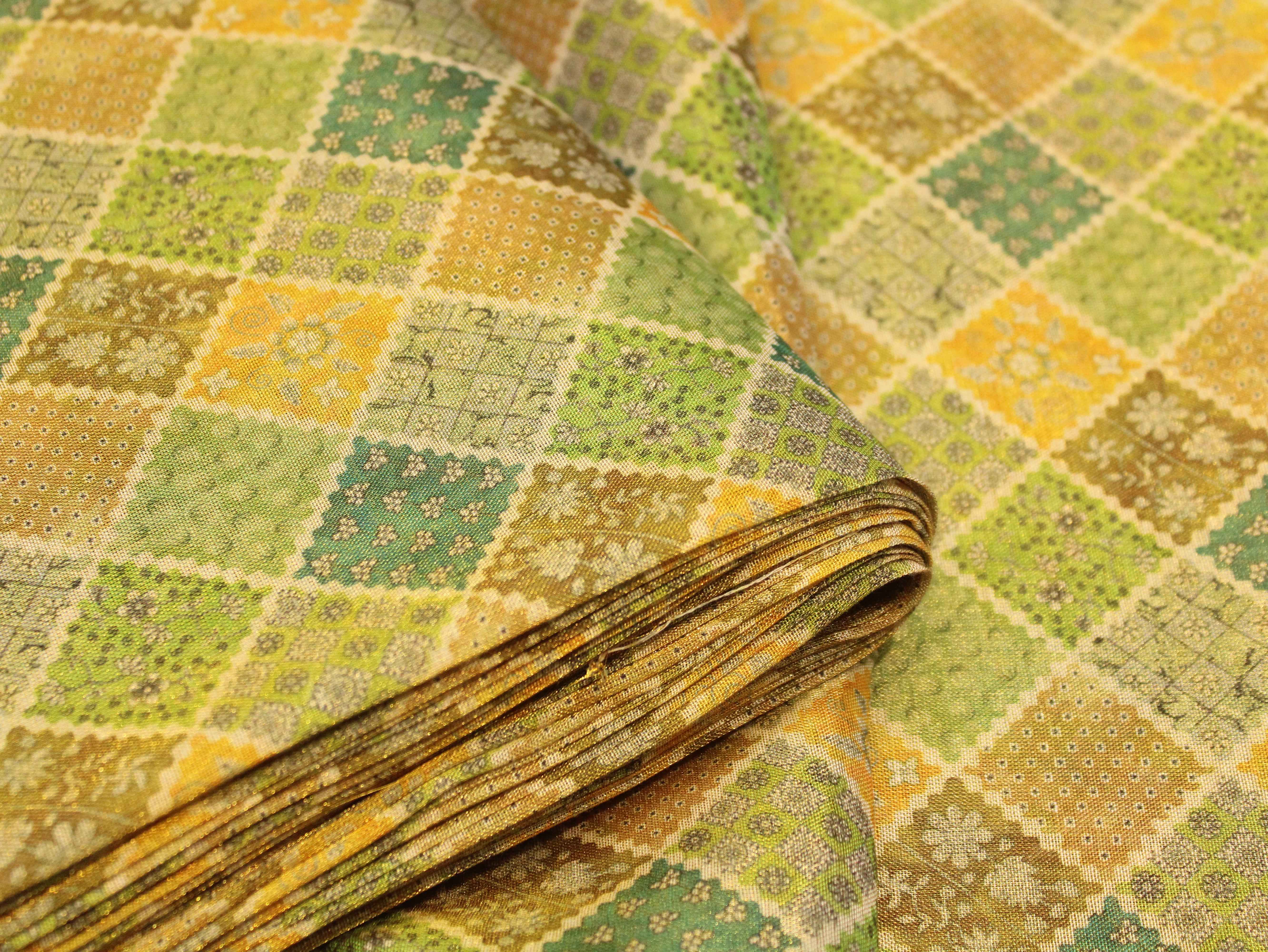 Premium Digital Print Tissue Fabric