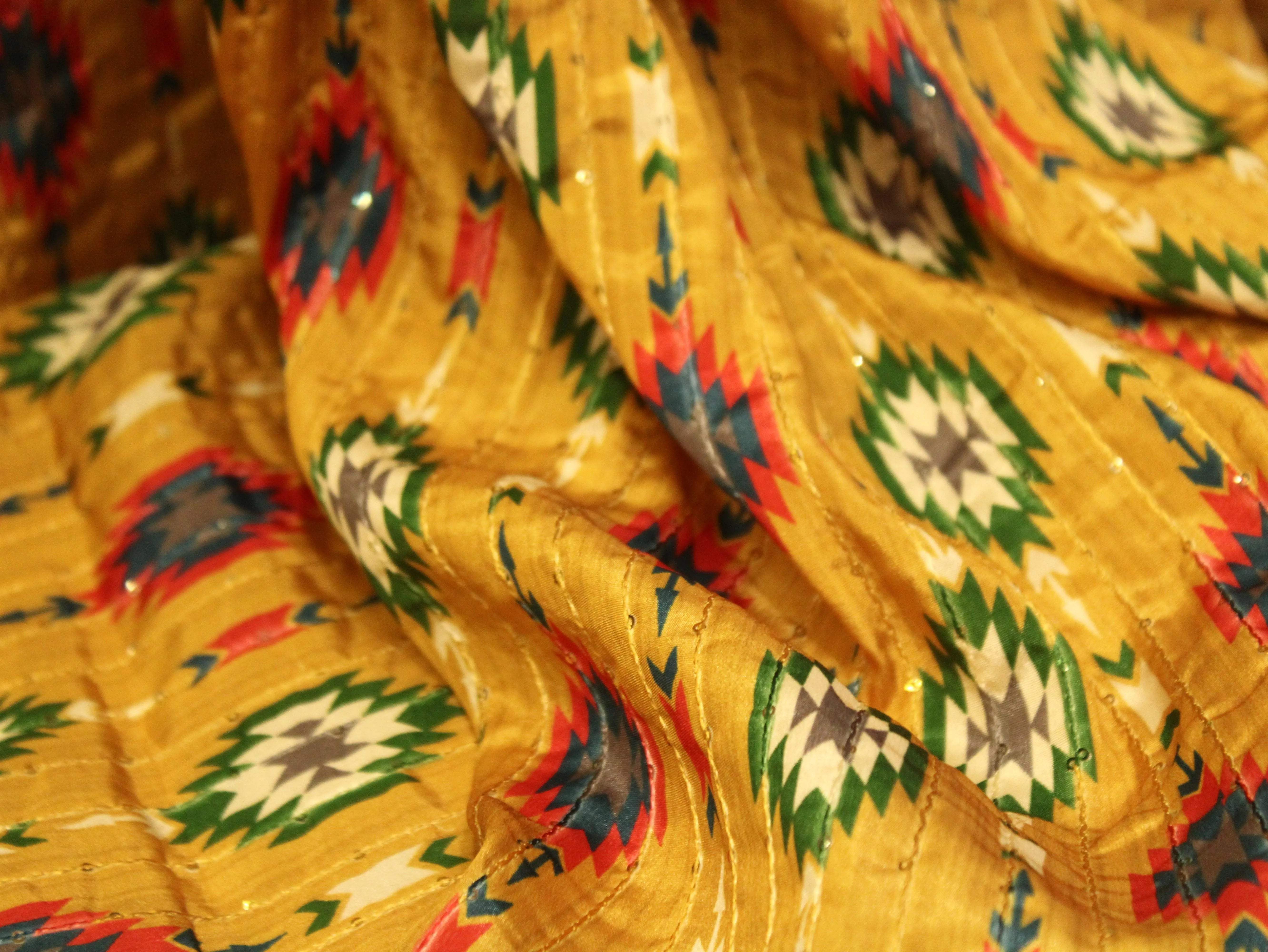 Vibrant X Mix & Match : Digital Viscos Crepe Silk Fabric - M'Foks