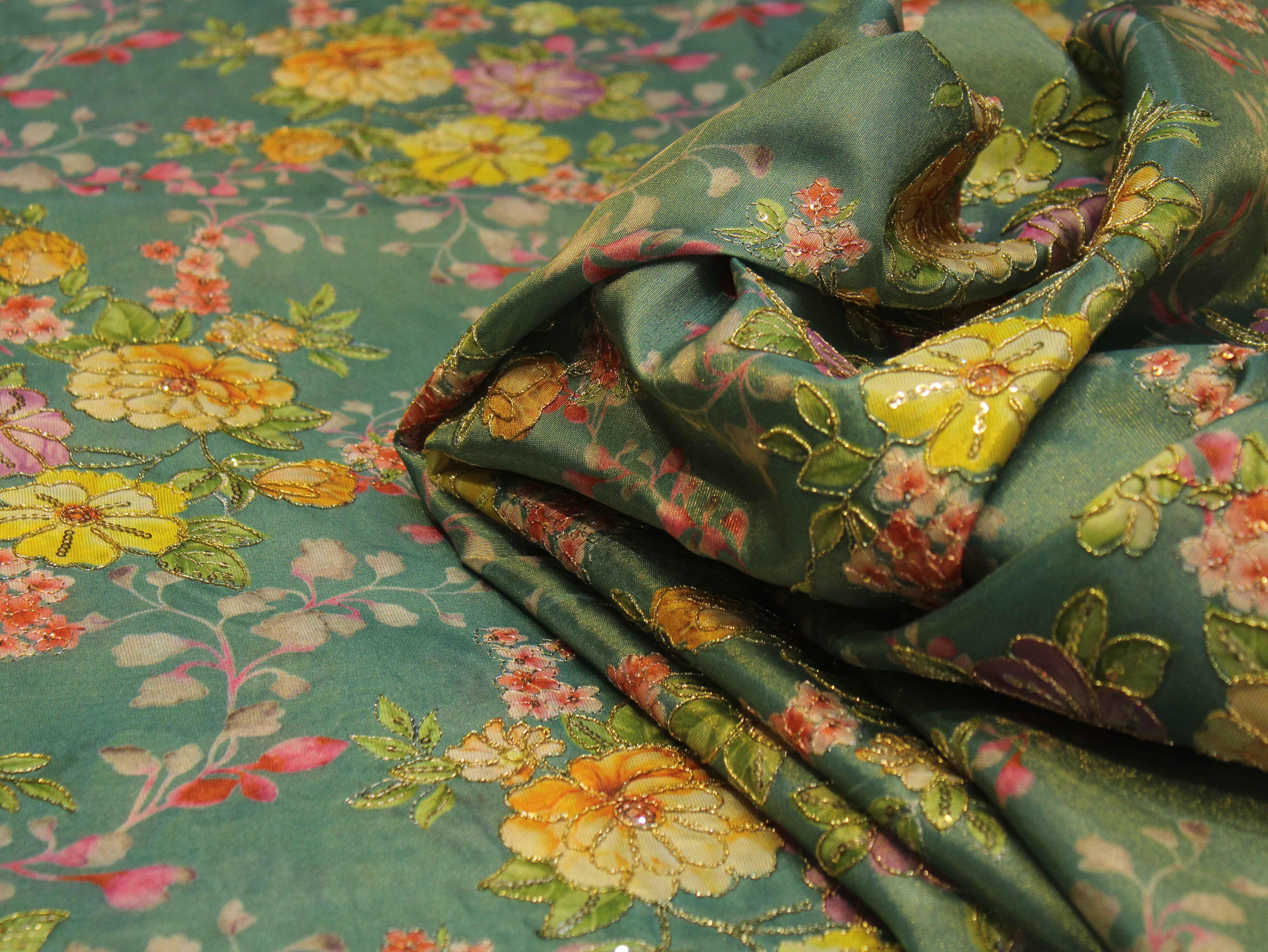 Premium Tissue Position Print Work Fabric