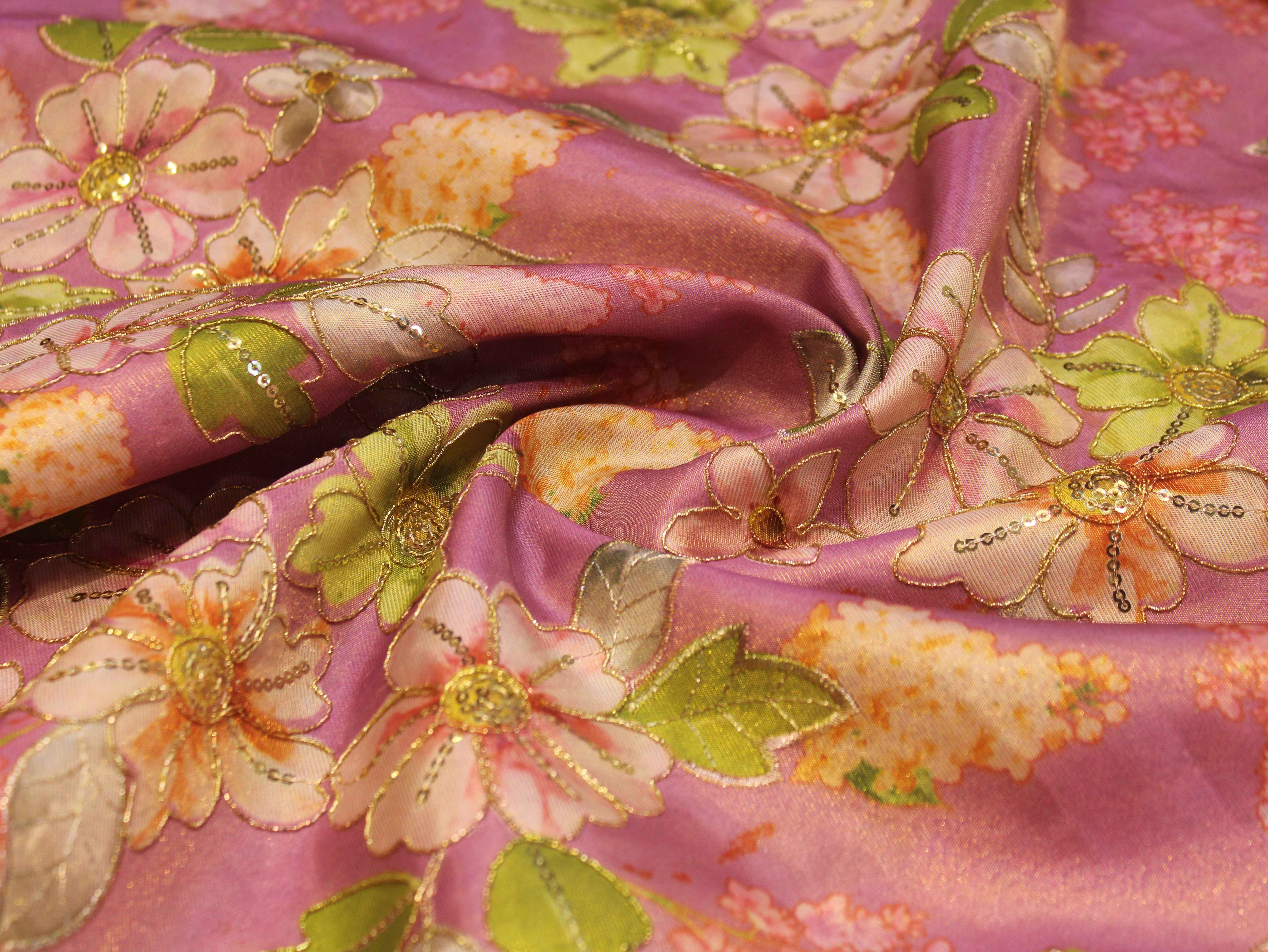 Premium Tissue Position Print Work Fabric