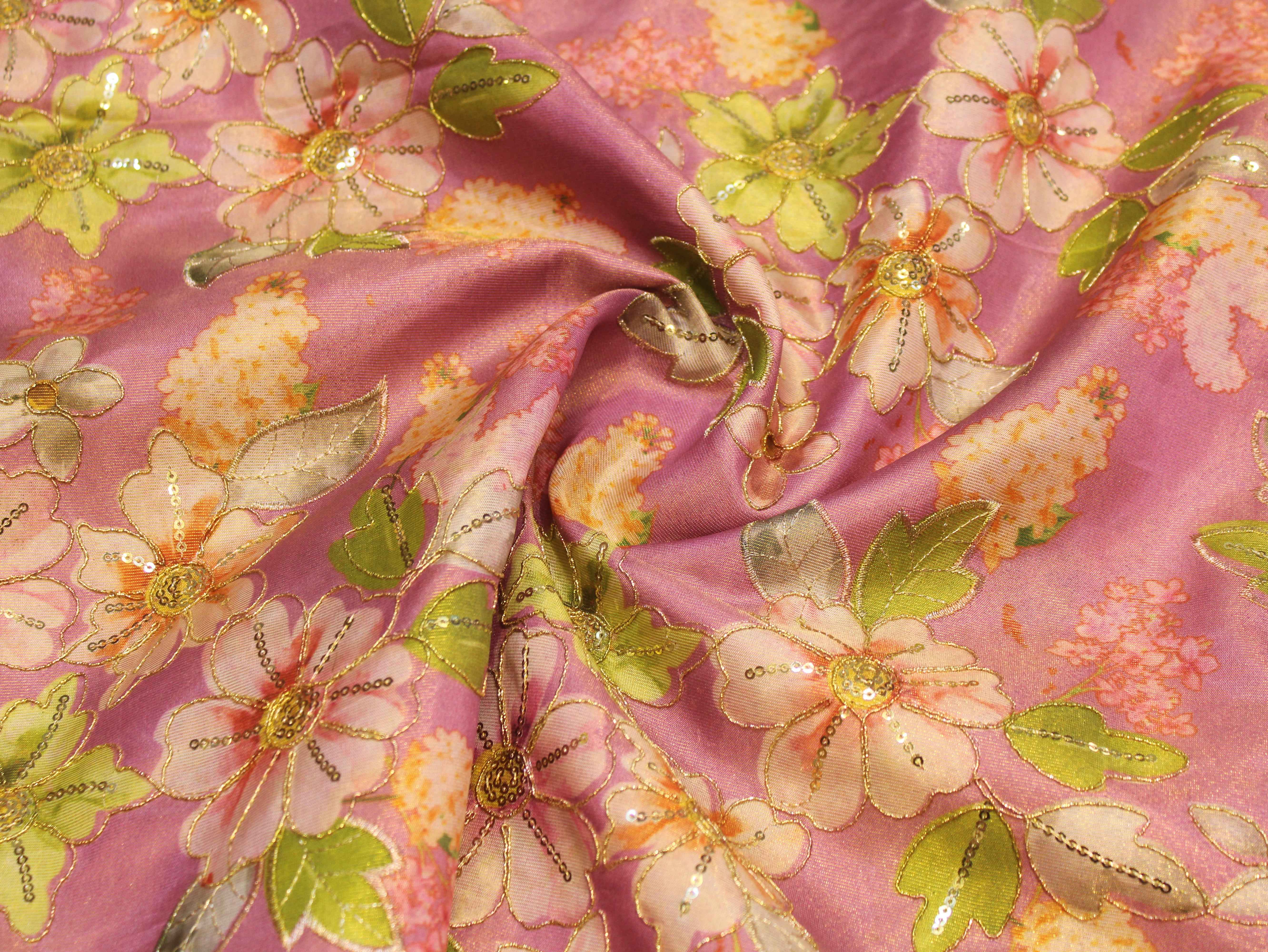 Premium Tissue Position Print Work Fabric