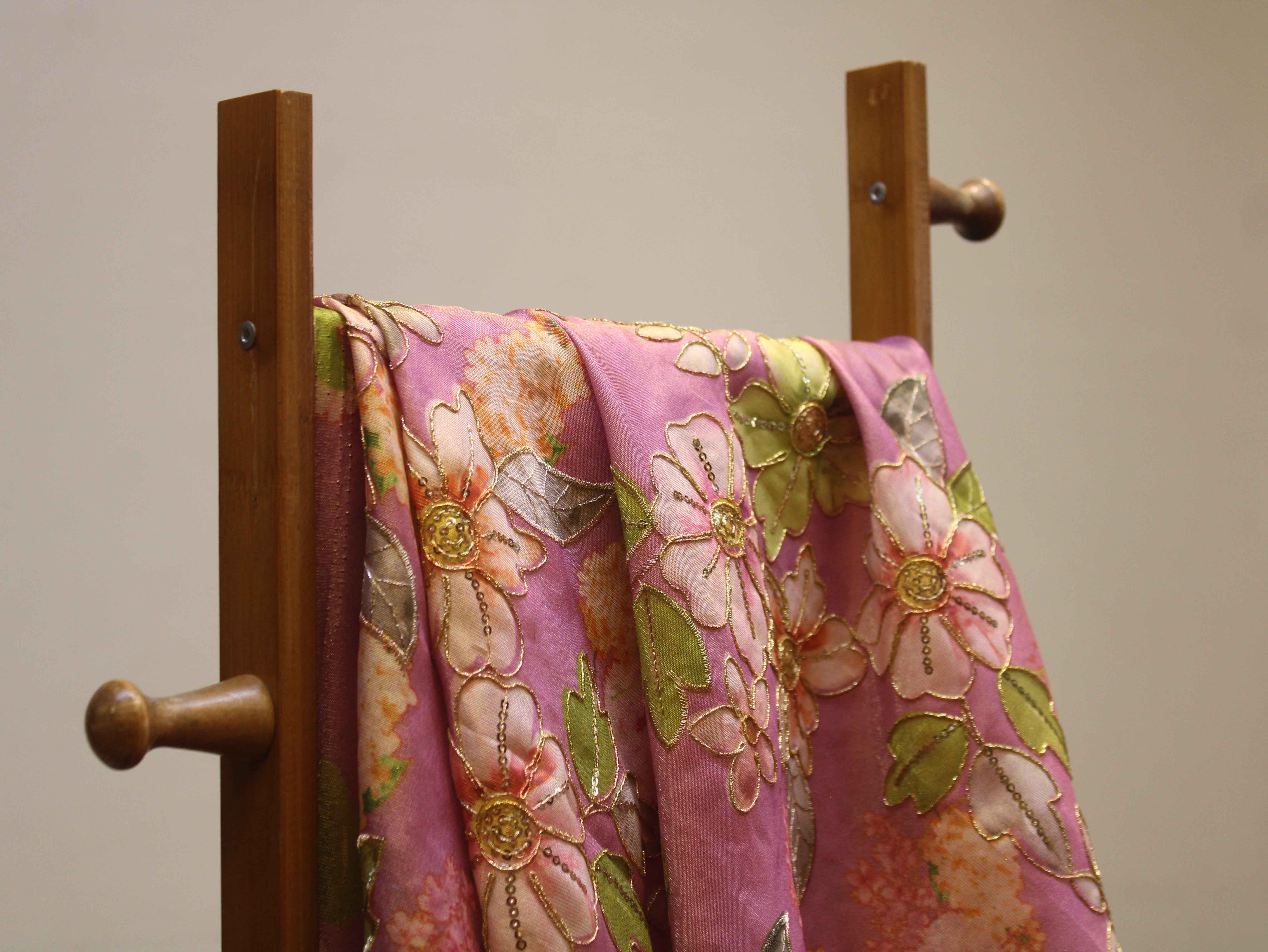 Premium Tissue Position Print Work Fabric