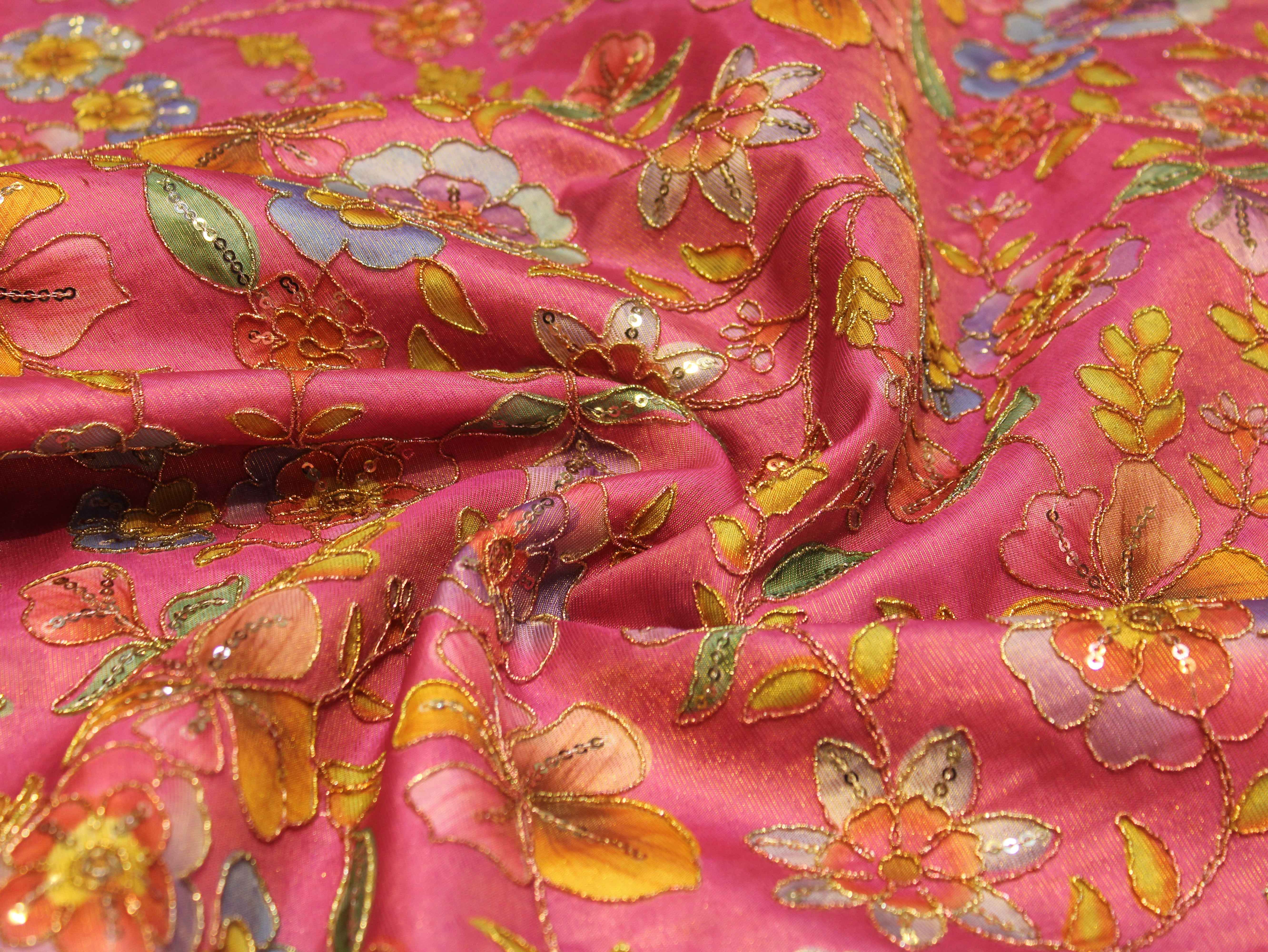 Premium Tissue Position Print Work Fabric