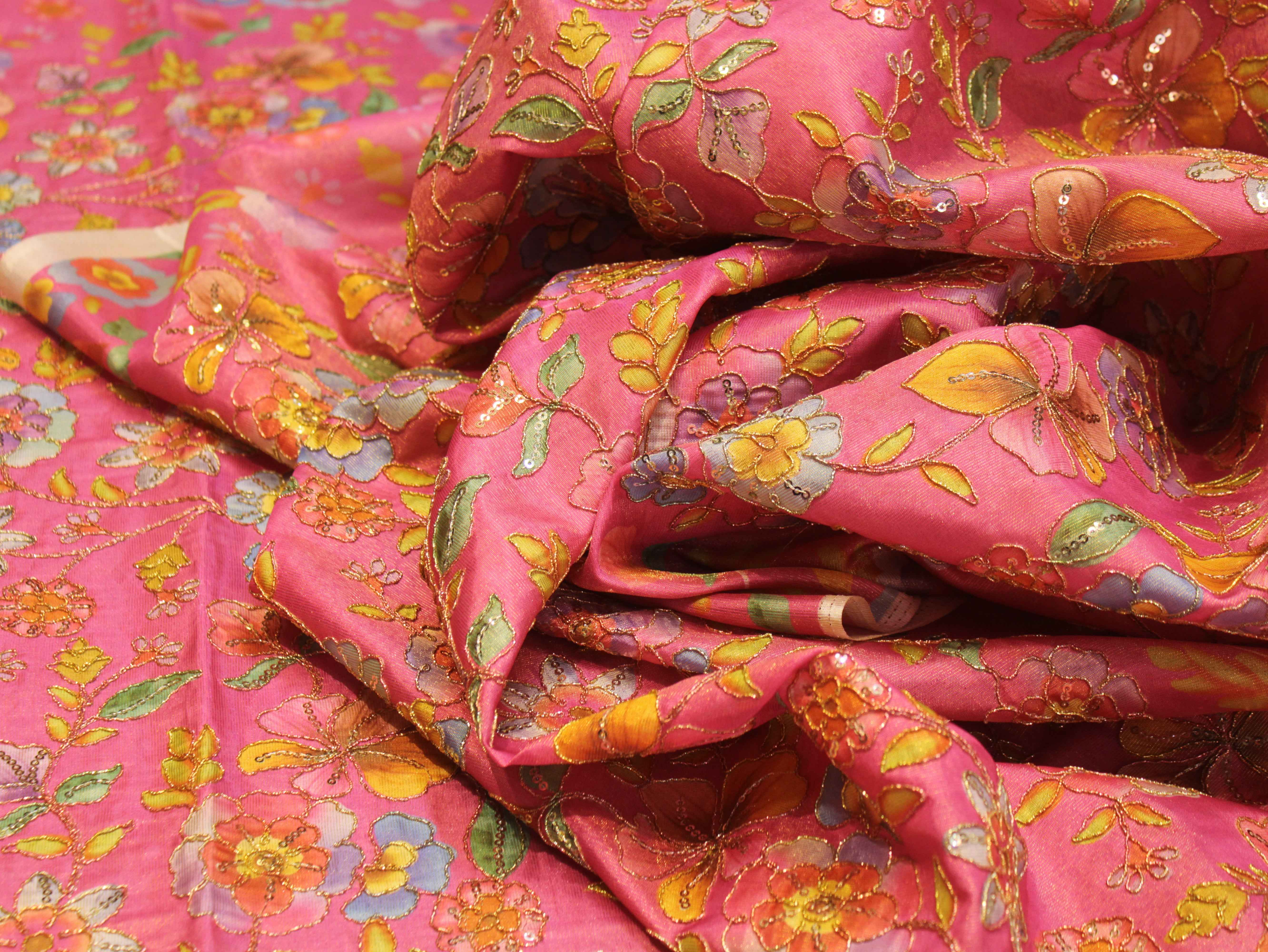 Premium Tissue Position Print Work Fabric