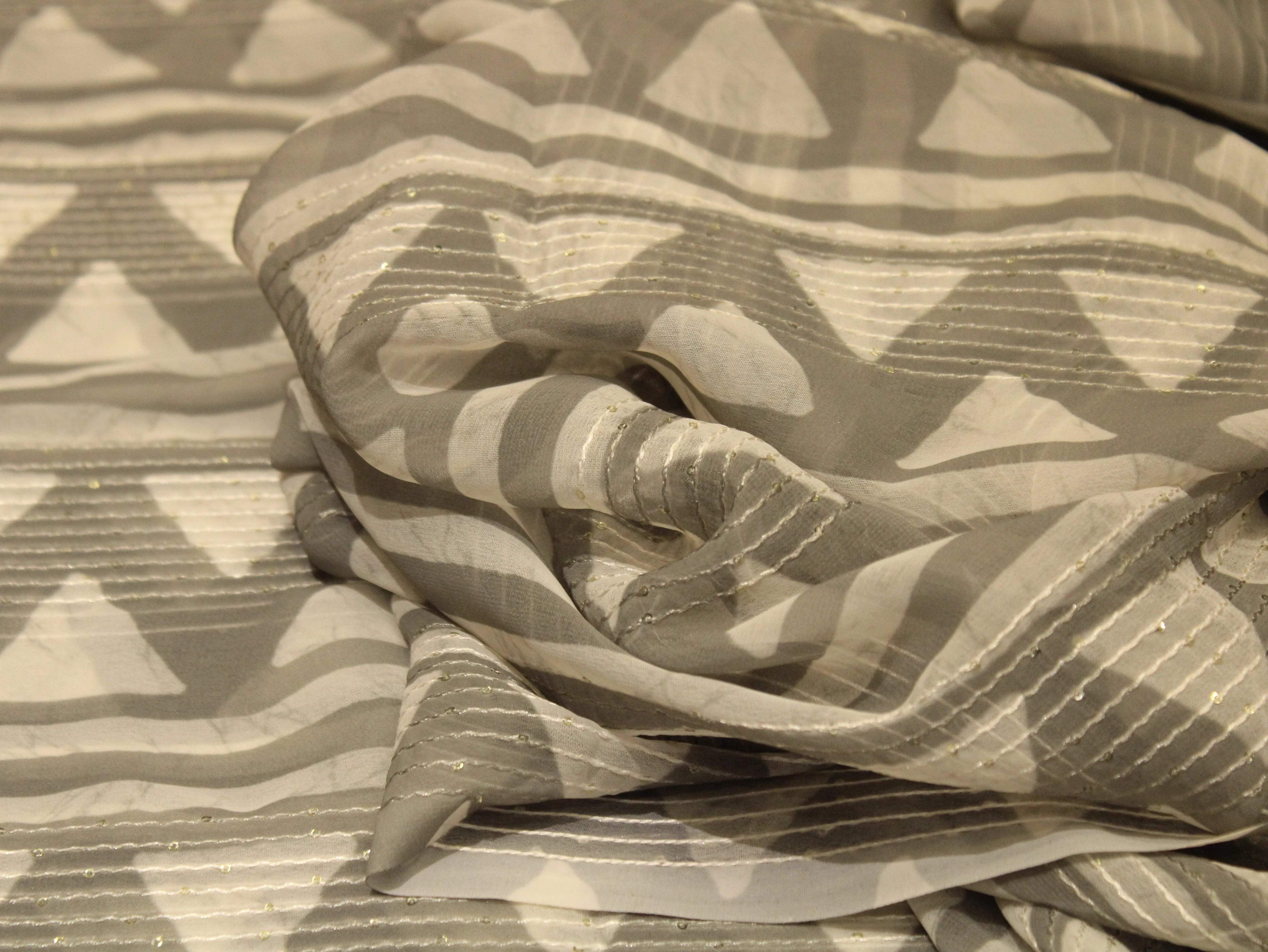 Vibrant X Mix & Match : Digital Viscos Georgette Fabric - M'Foks