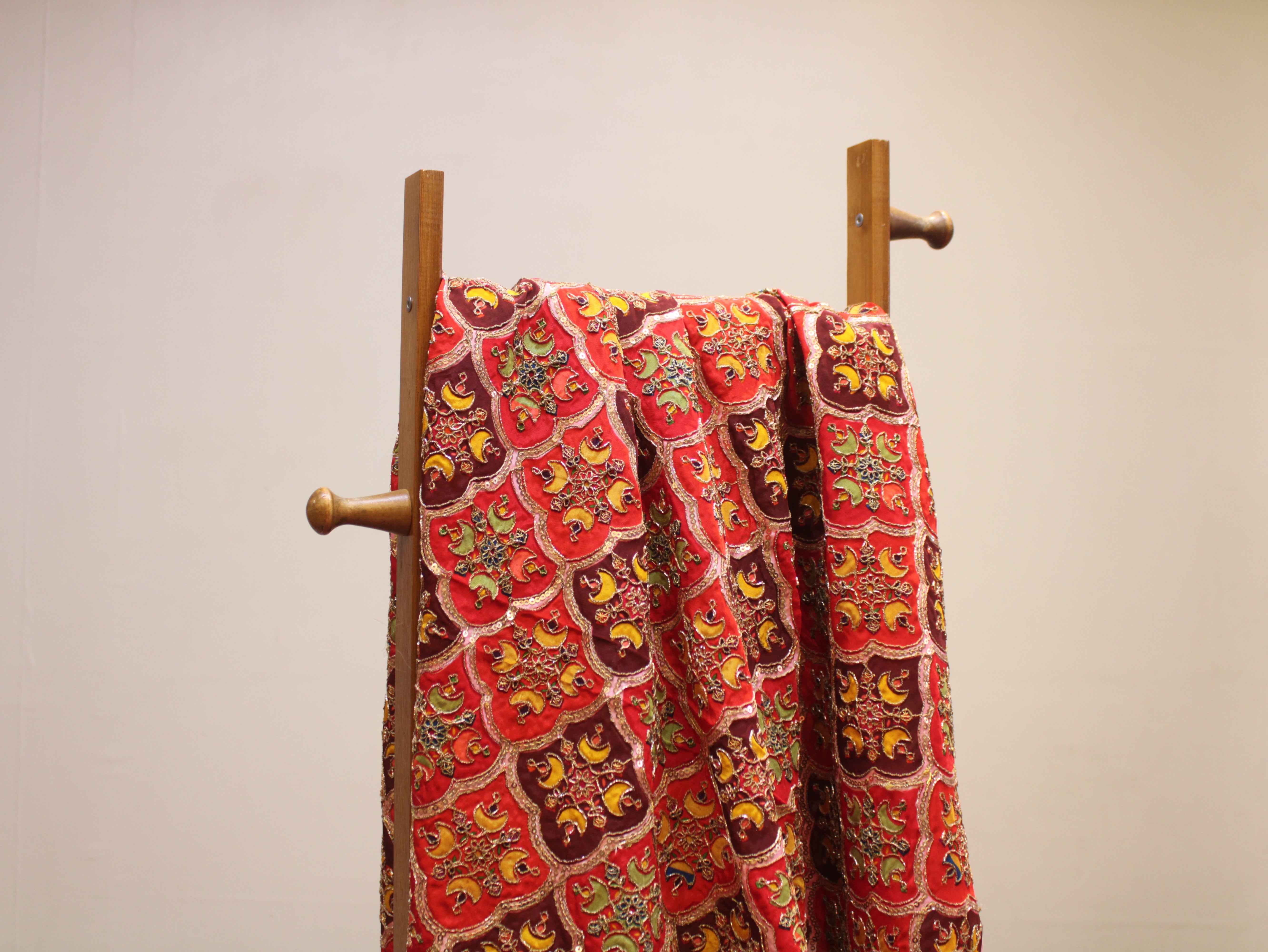 Pure Natural Crepe Position & Coding Work Fabric