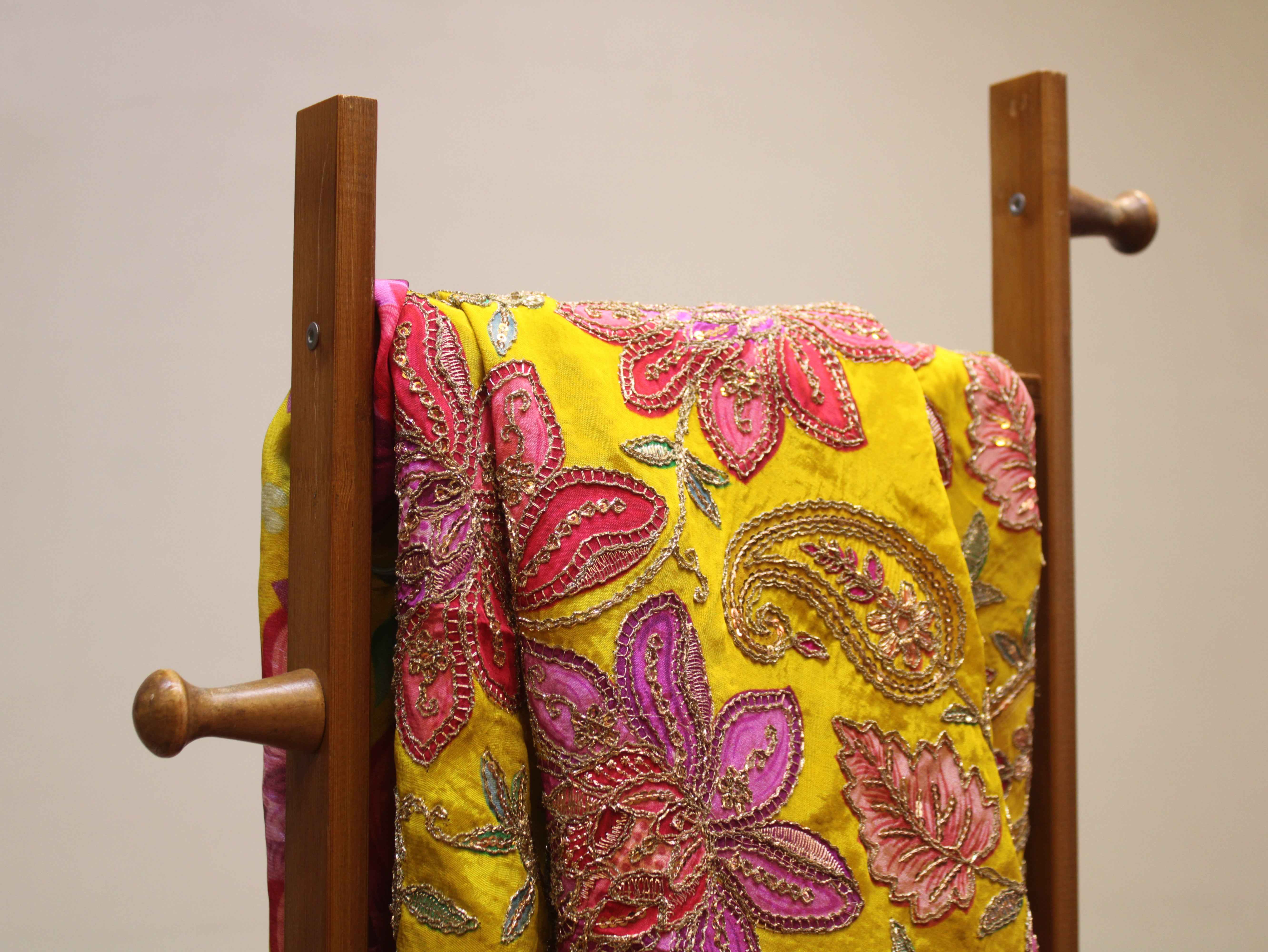 Pure Natural Crepe Position & Coding Work Fabric