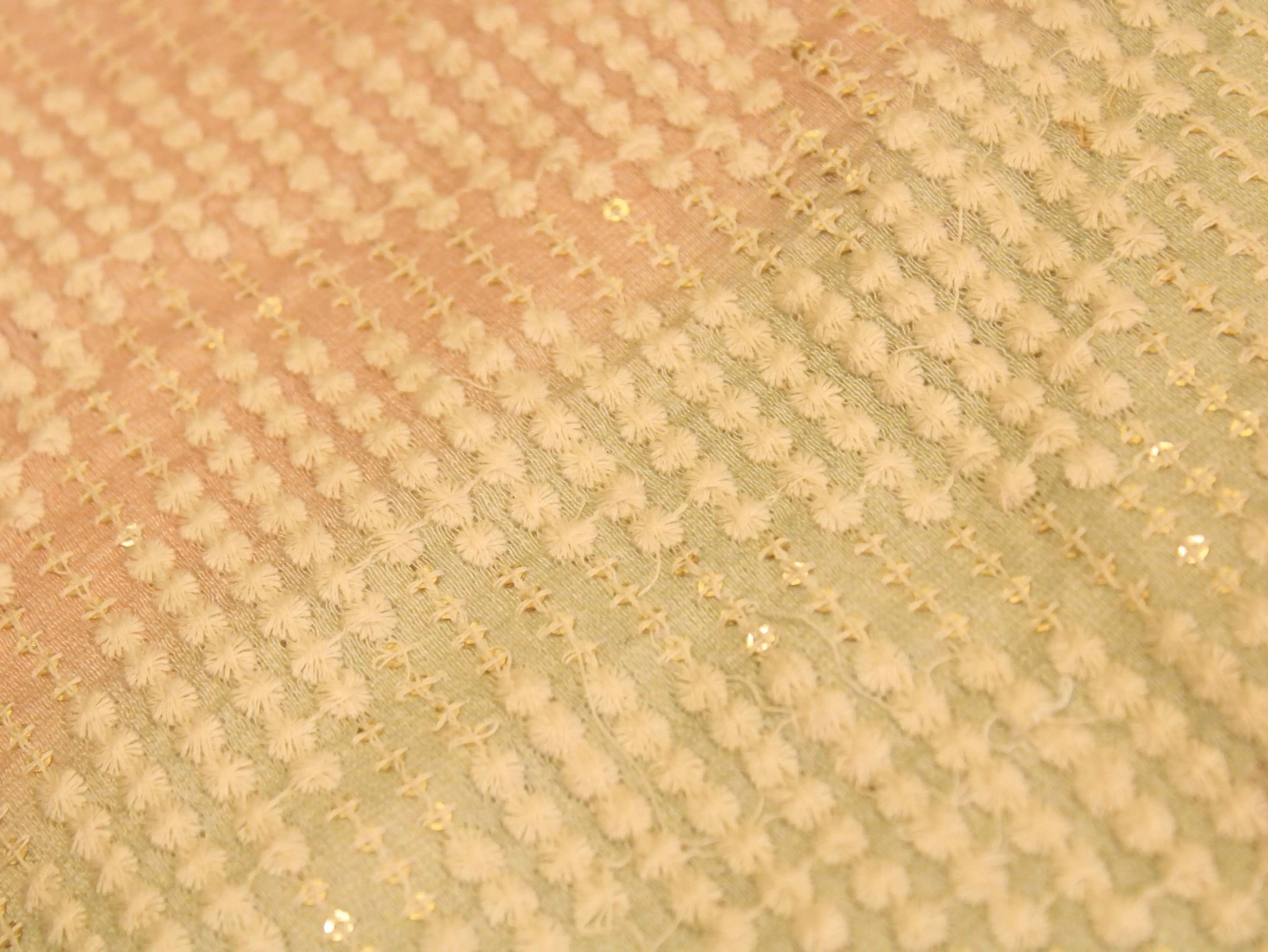 Breezy Shaded Thread Work Fabric - M'Foks