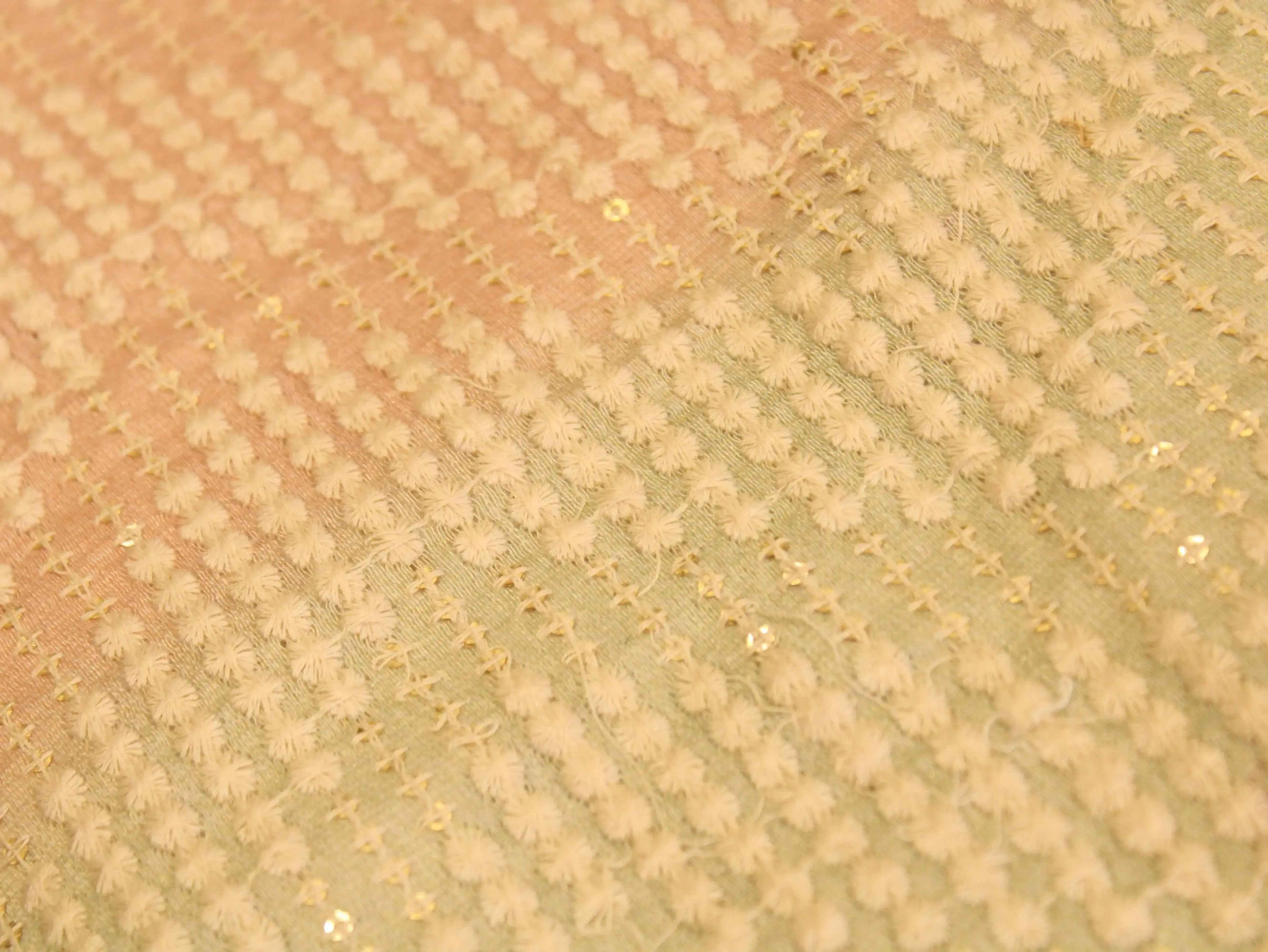 Breezy Shaded Thread Work Fabric