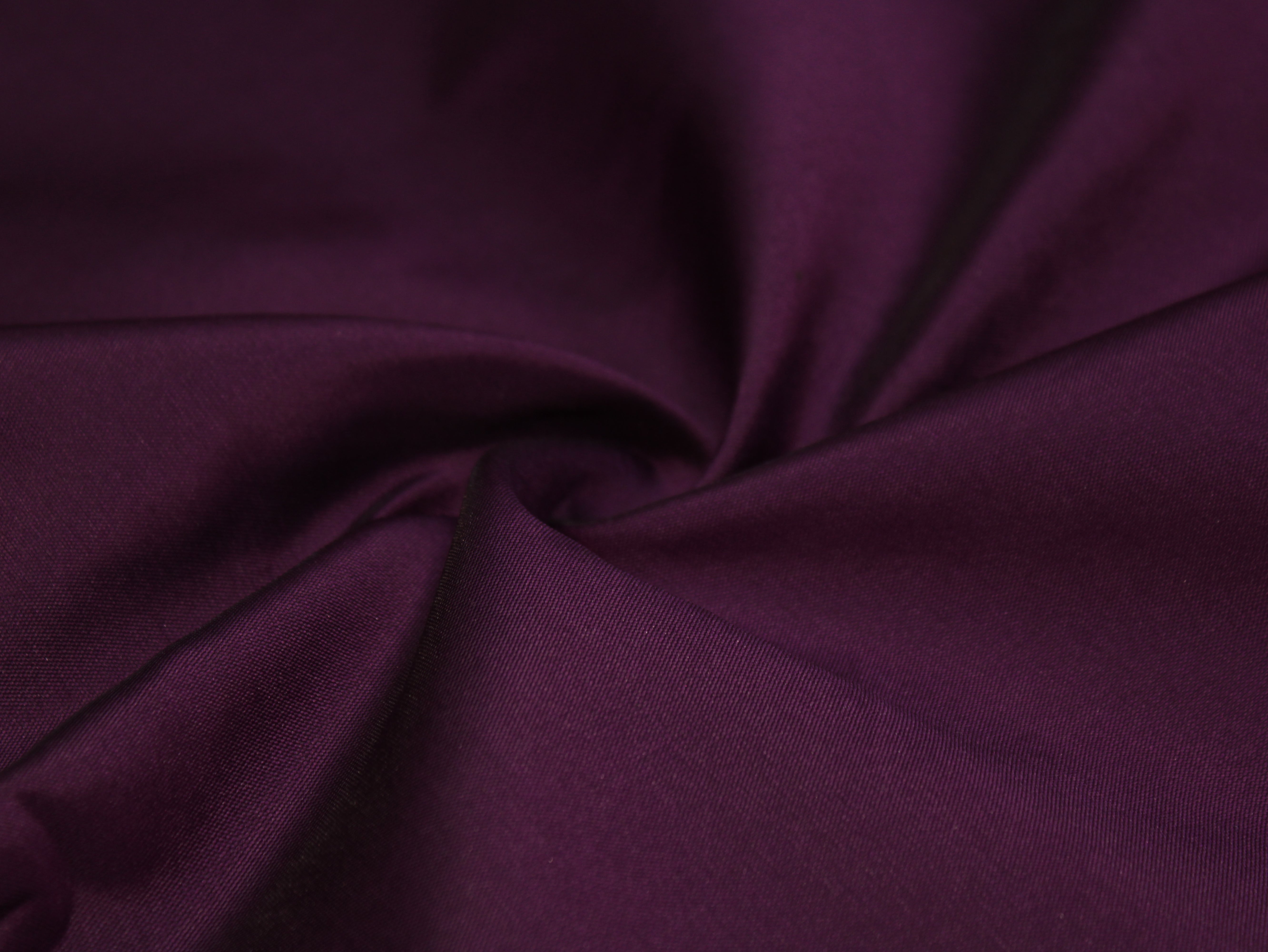Taffeta Poly Silk Plain Dyed Fabric - Dark Purple