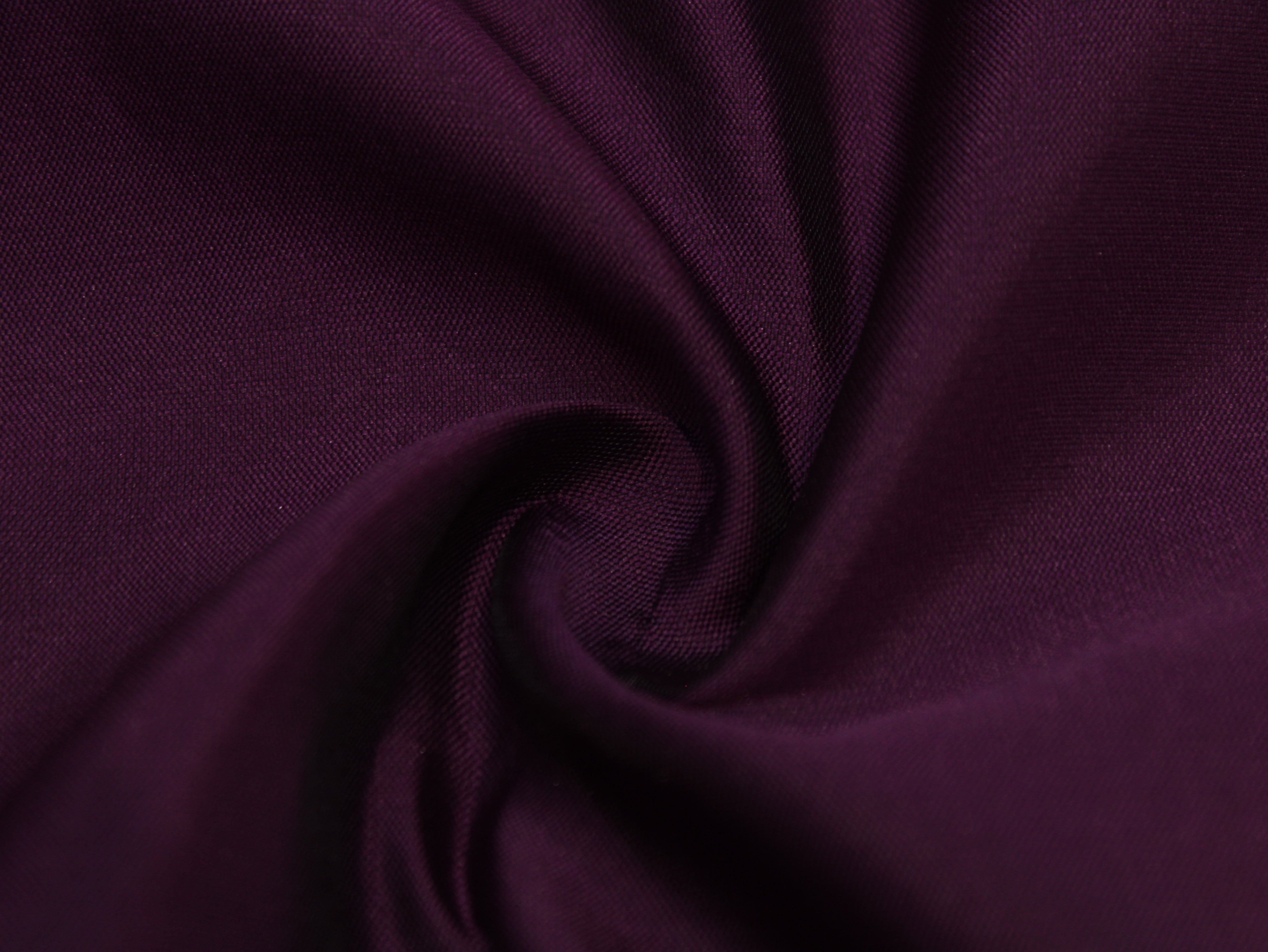 Taffeta Poly Silk Plain Dyed Fabric - Dark Purple