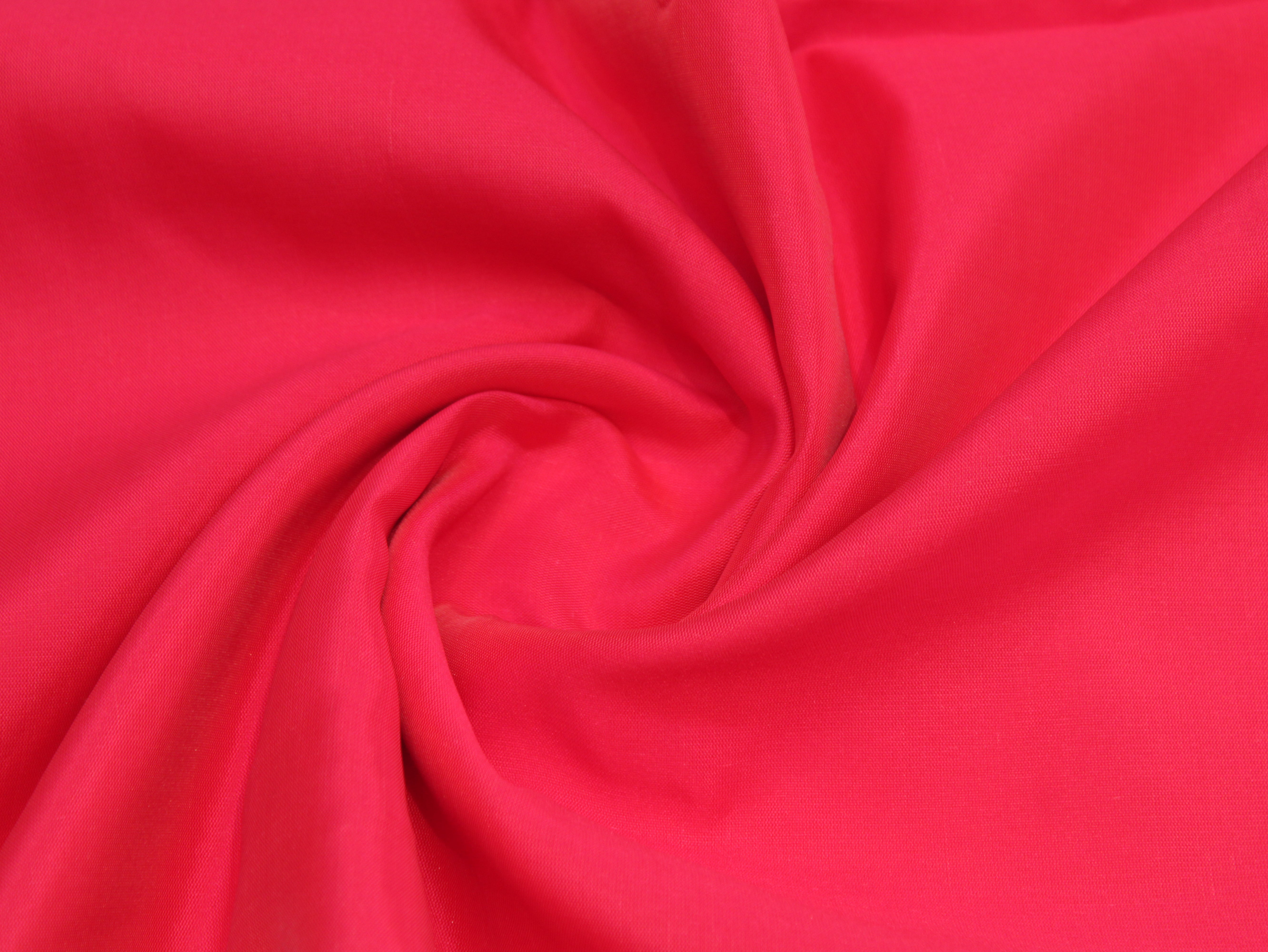 Taffeta Poly Silk Plain Dyed Fabric - Neon Peach