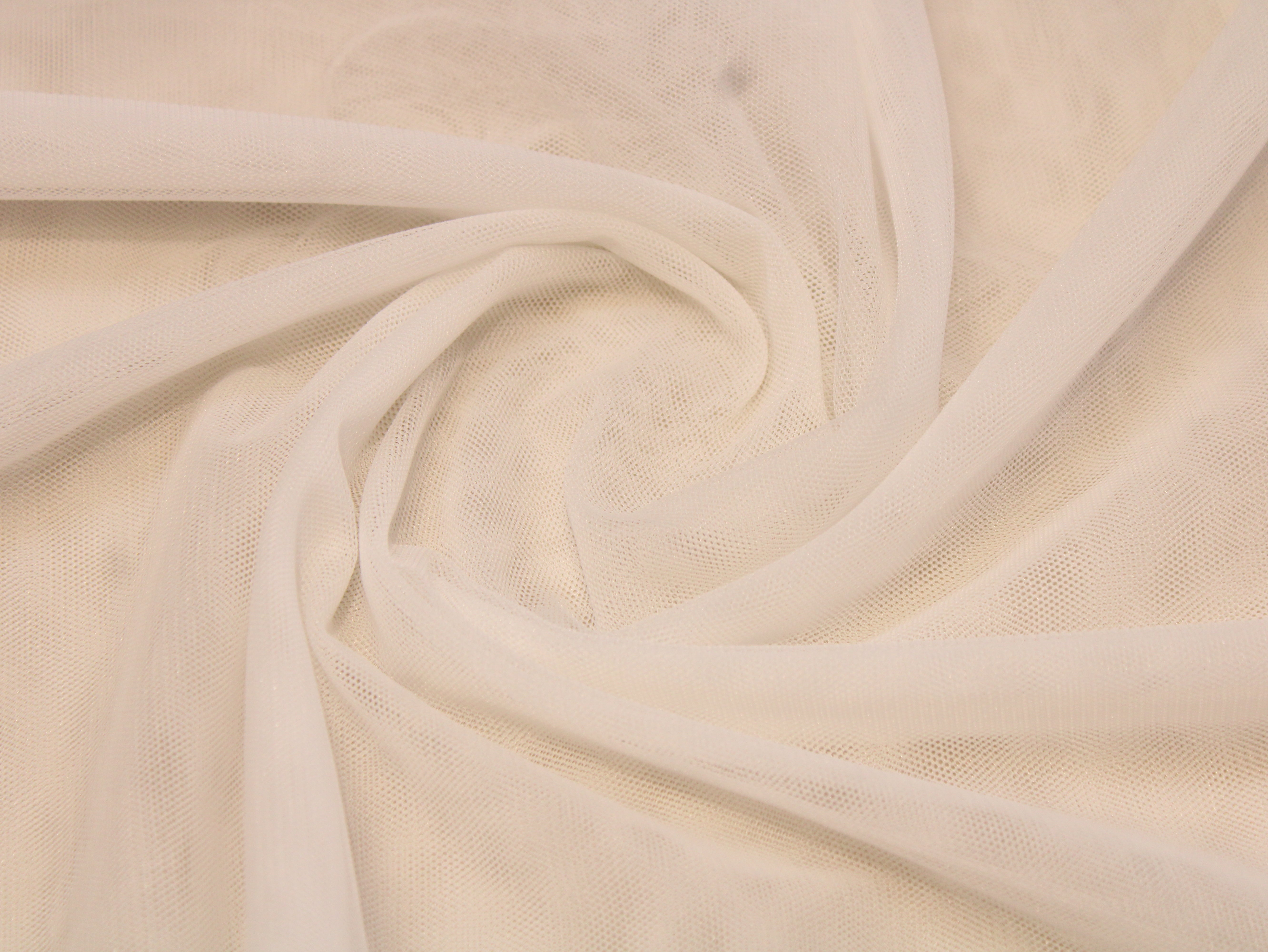 Premium Dyeable Mono Net Fabric Plain | 100% Dyeable Nylon Net | 42 Inch Width