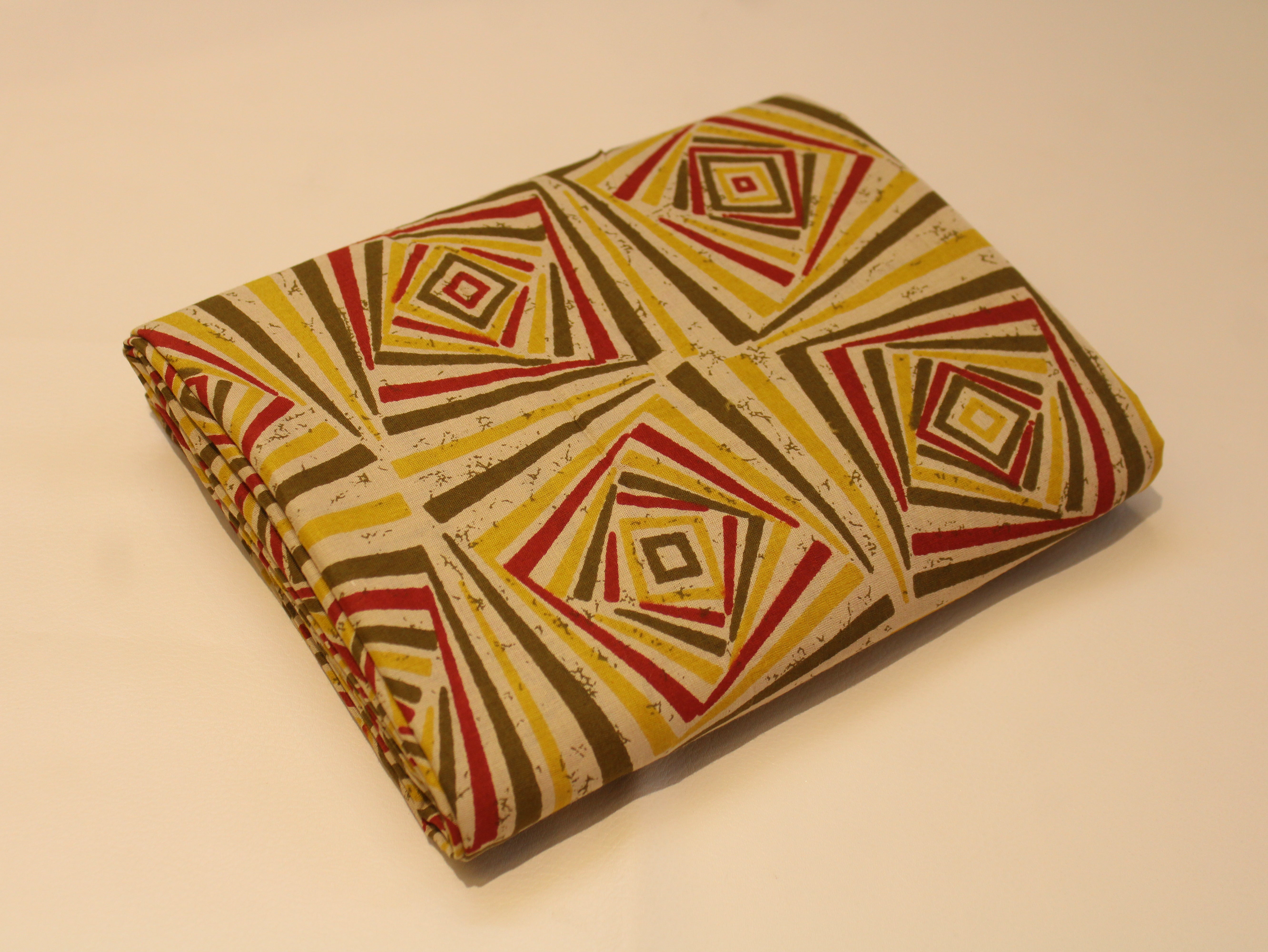 Pure Cotton Cambric Printed Fabric | 44 Inch | 60×60 Count | Red