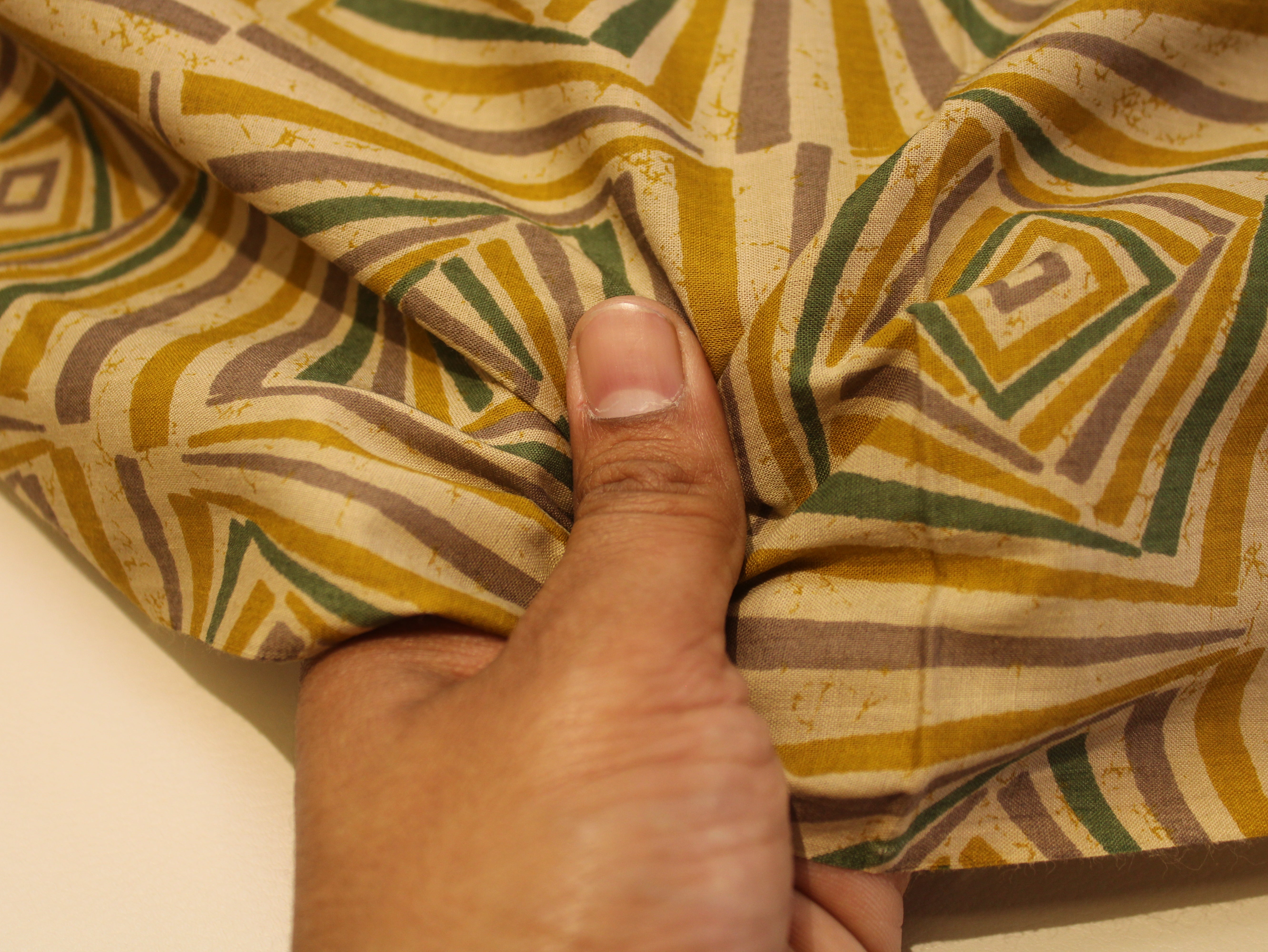 Pure Cotton Cambric Printed Fabric | 44 Inch | 60×60 Count | Green