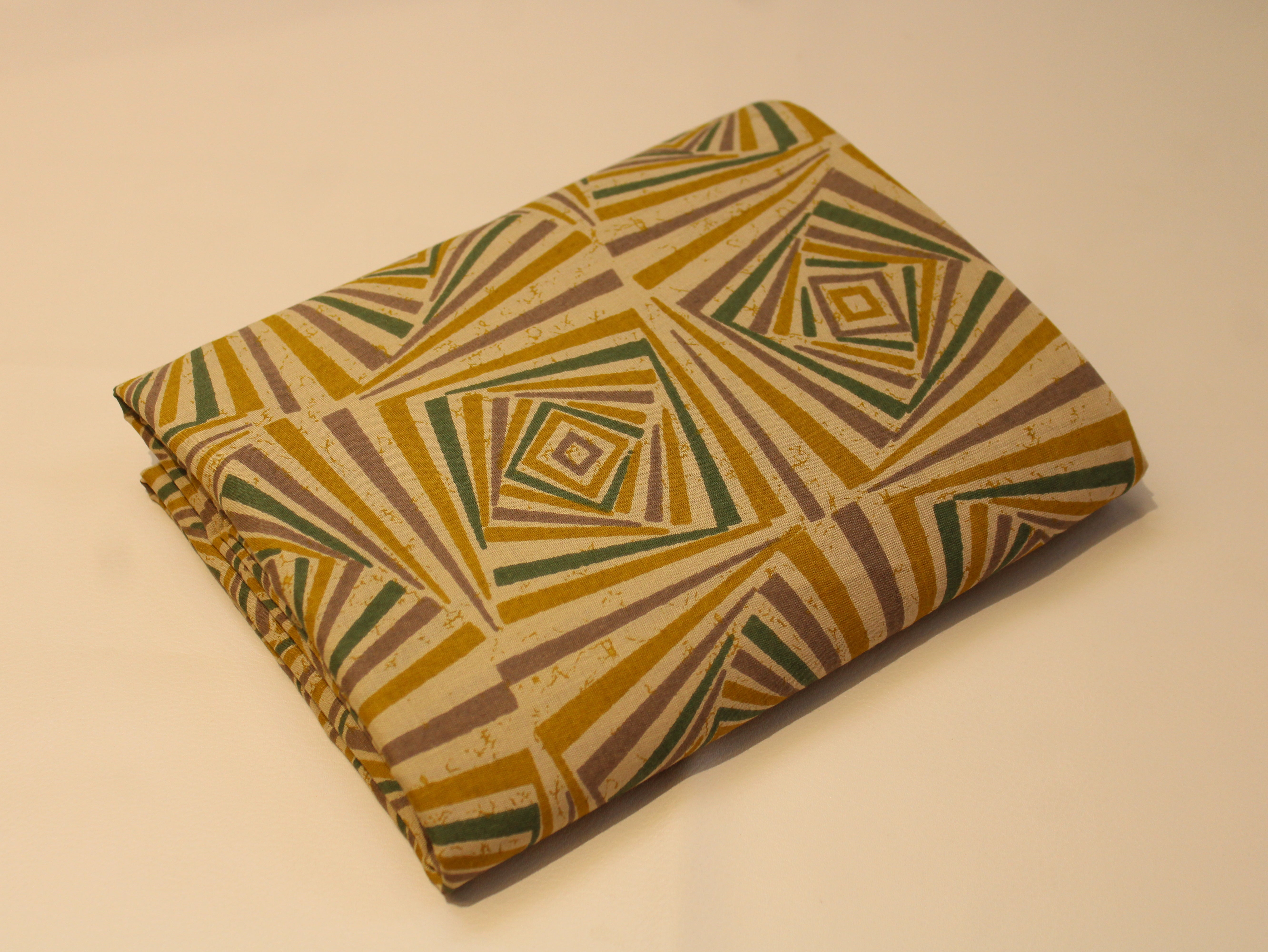 Pure Cotton Cambric Printed Fabric | 44 Inch | 60×60 Count | Green