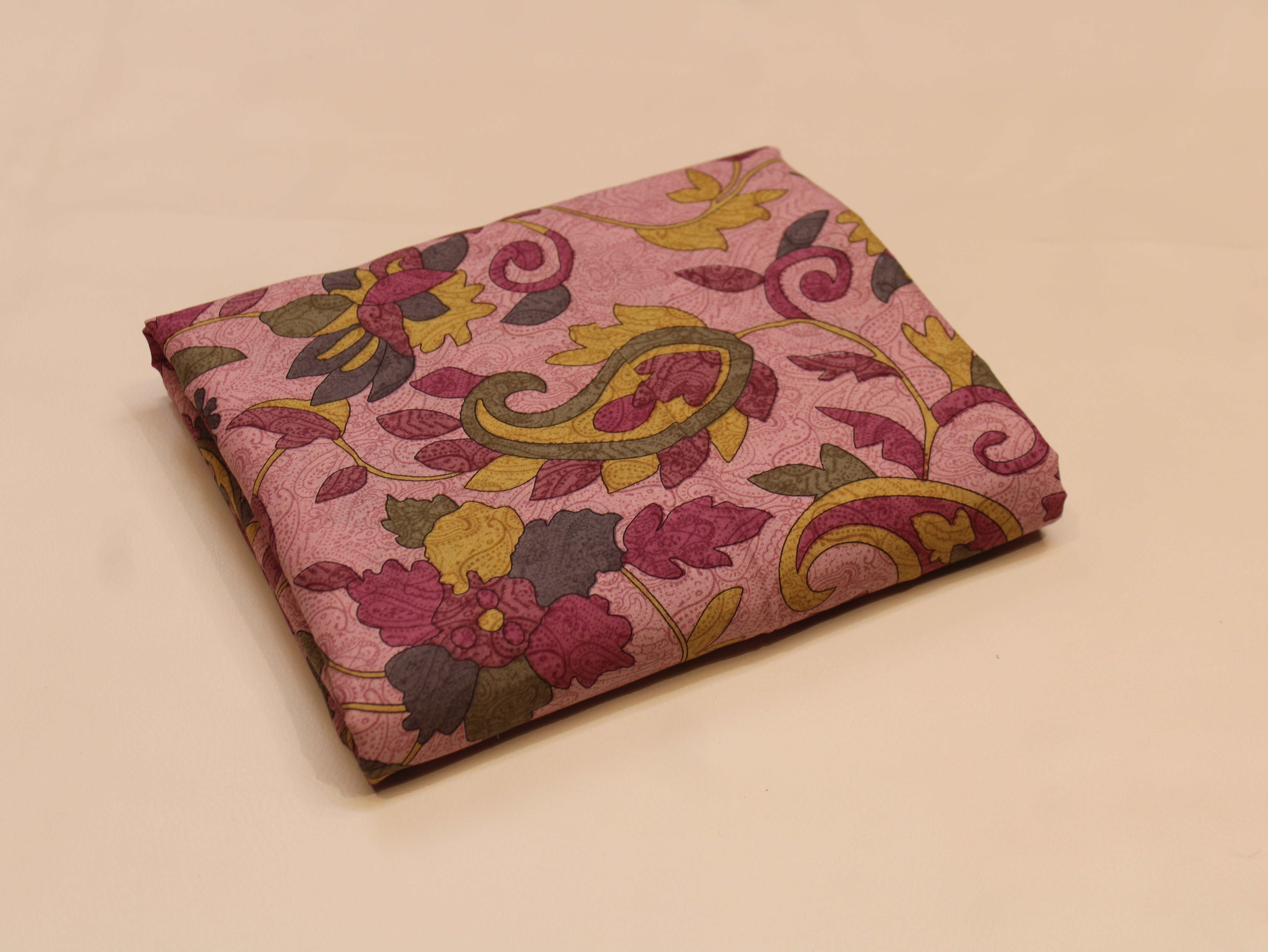 Pure Cotton Printed Fabric — Onion Floral | 44 Inch