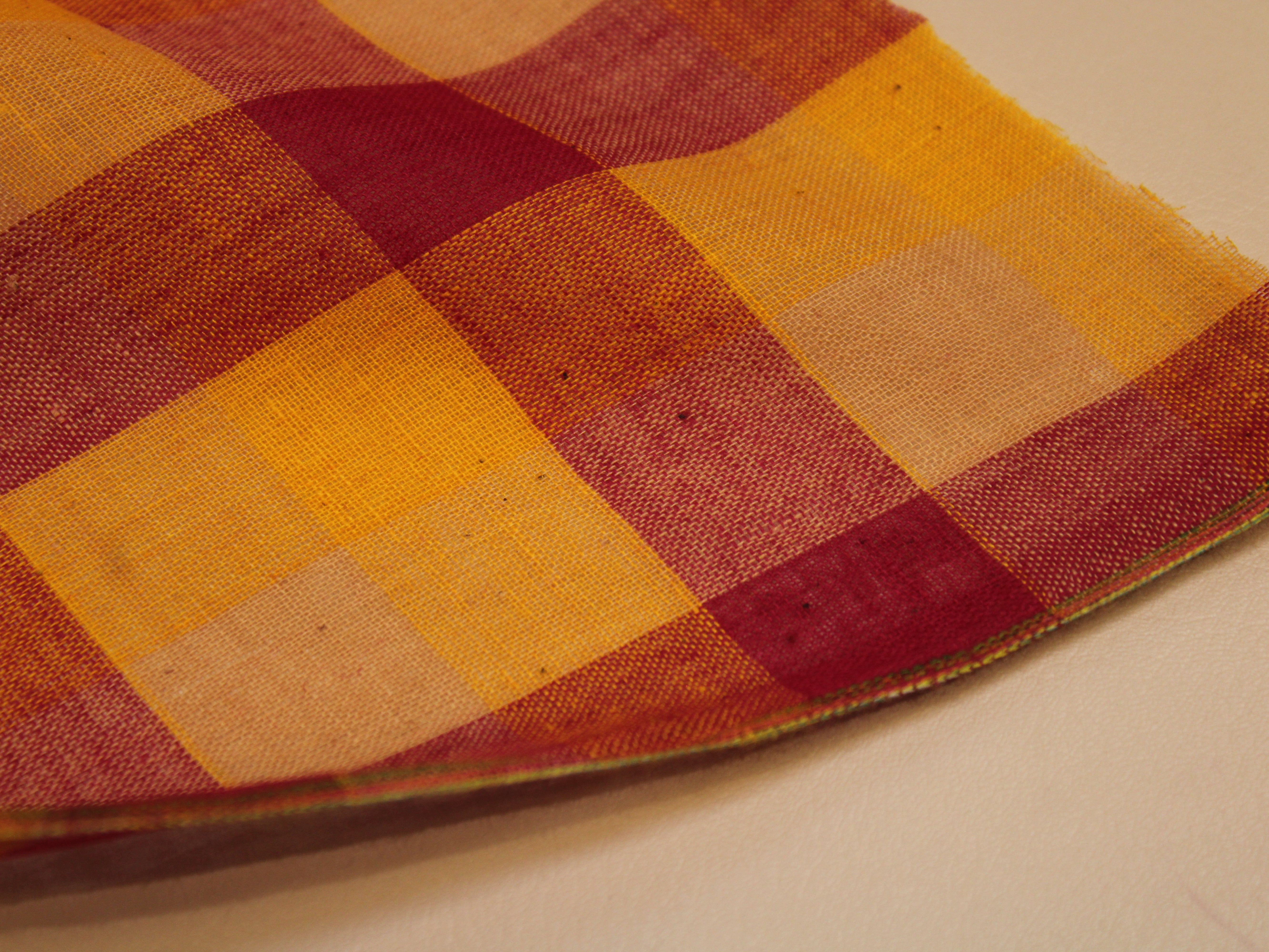 Pure Cotton Handloom Multi Checked Fabric 44 Inch | Mfoks