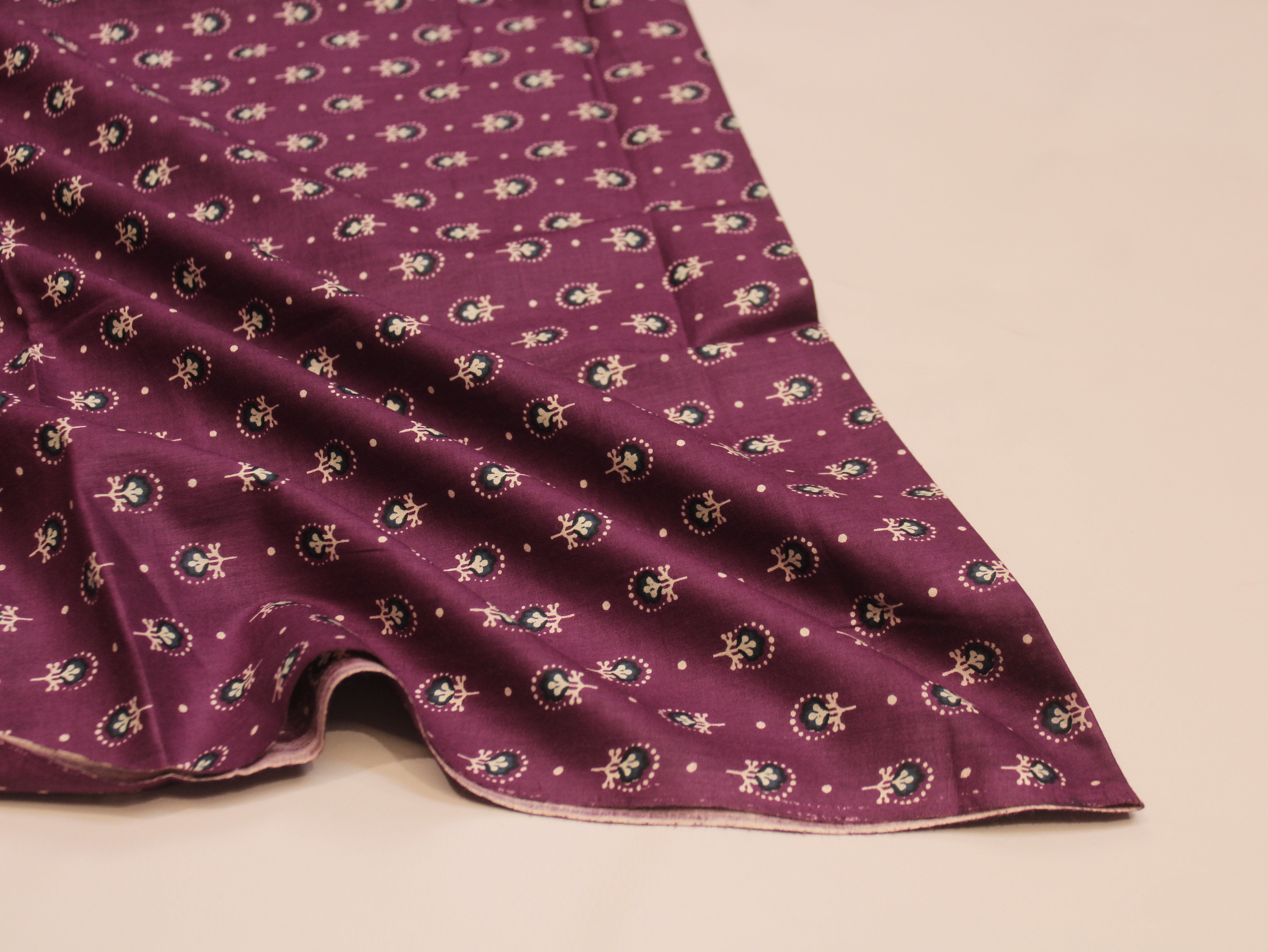 Pure Cotton Premium Printed Fabric 44" Width