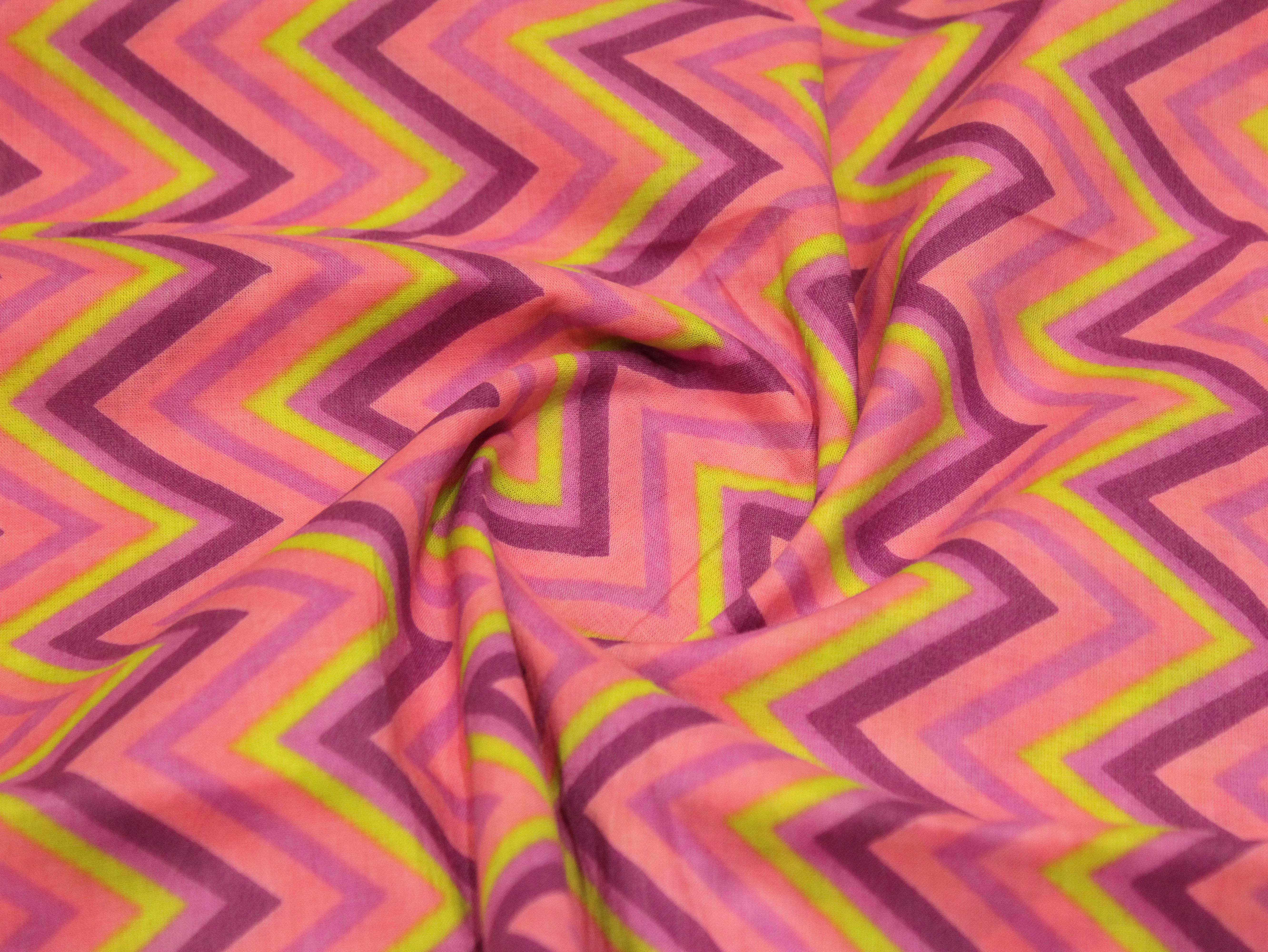 Euphoric - Cotton Printed Fabric by M'Foks - M'Foks