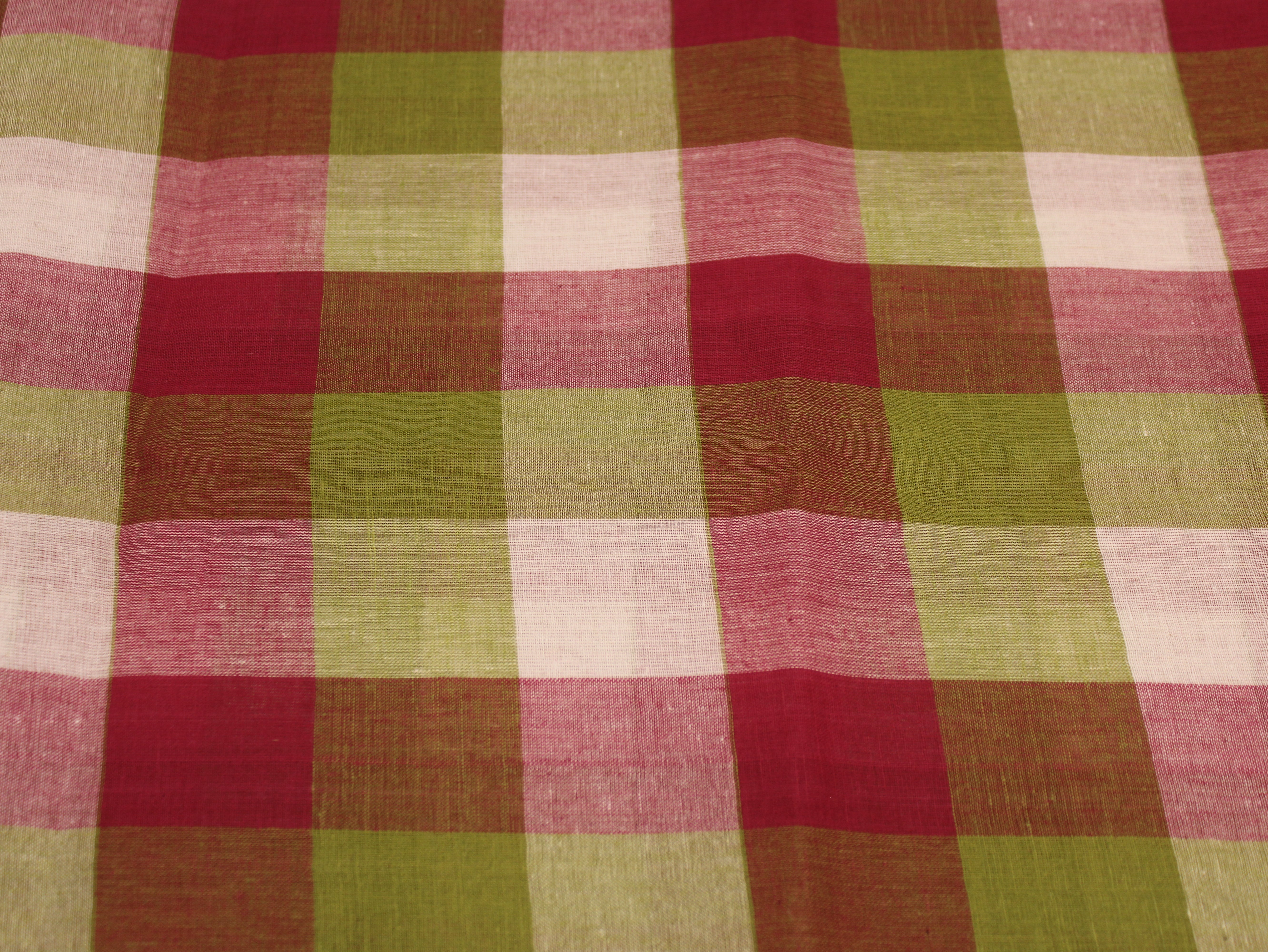 Pure Cotton Handloom Multi Checked Fabric 44 Inch | Mfoks