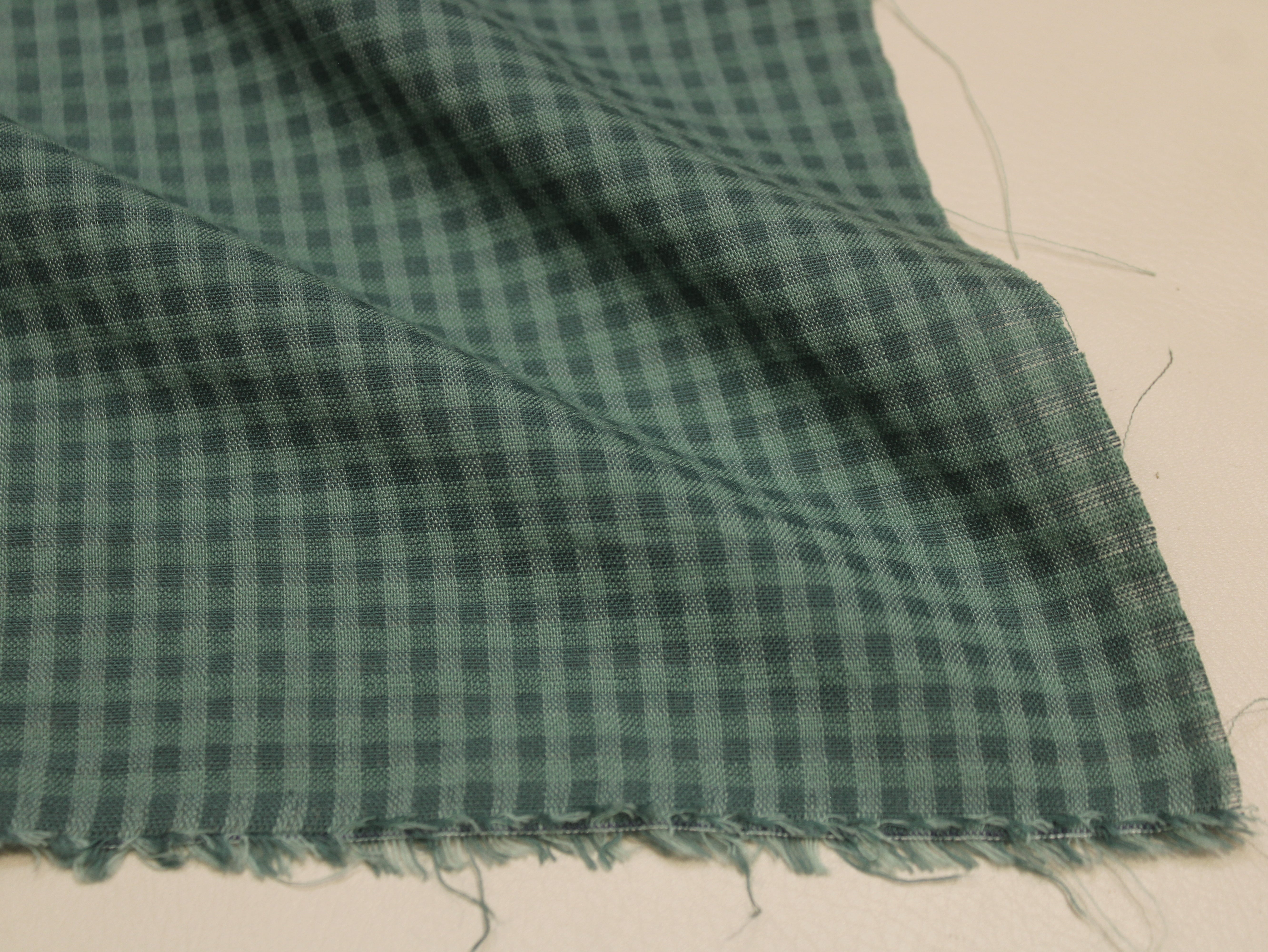 Tissu Seersucker Pur Coton Lavé Qualité 44 Pouces | Seersucker À Carreaux