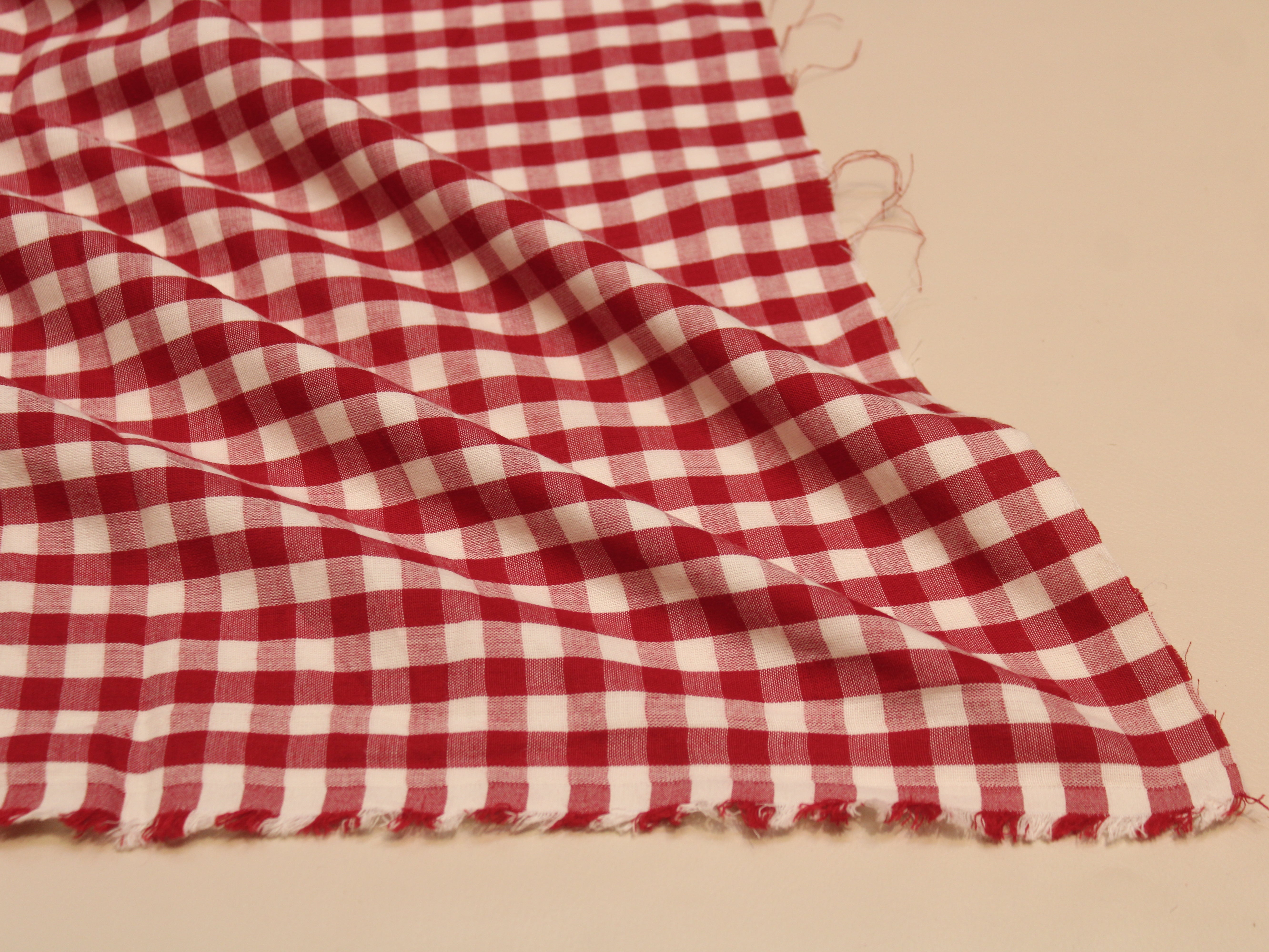 Tissu Seersucker Pur Coton Lavé Qualité 44 Pouces | Seersucker À Carreaux