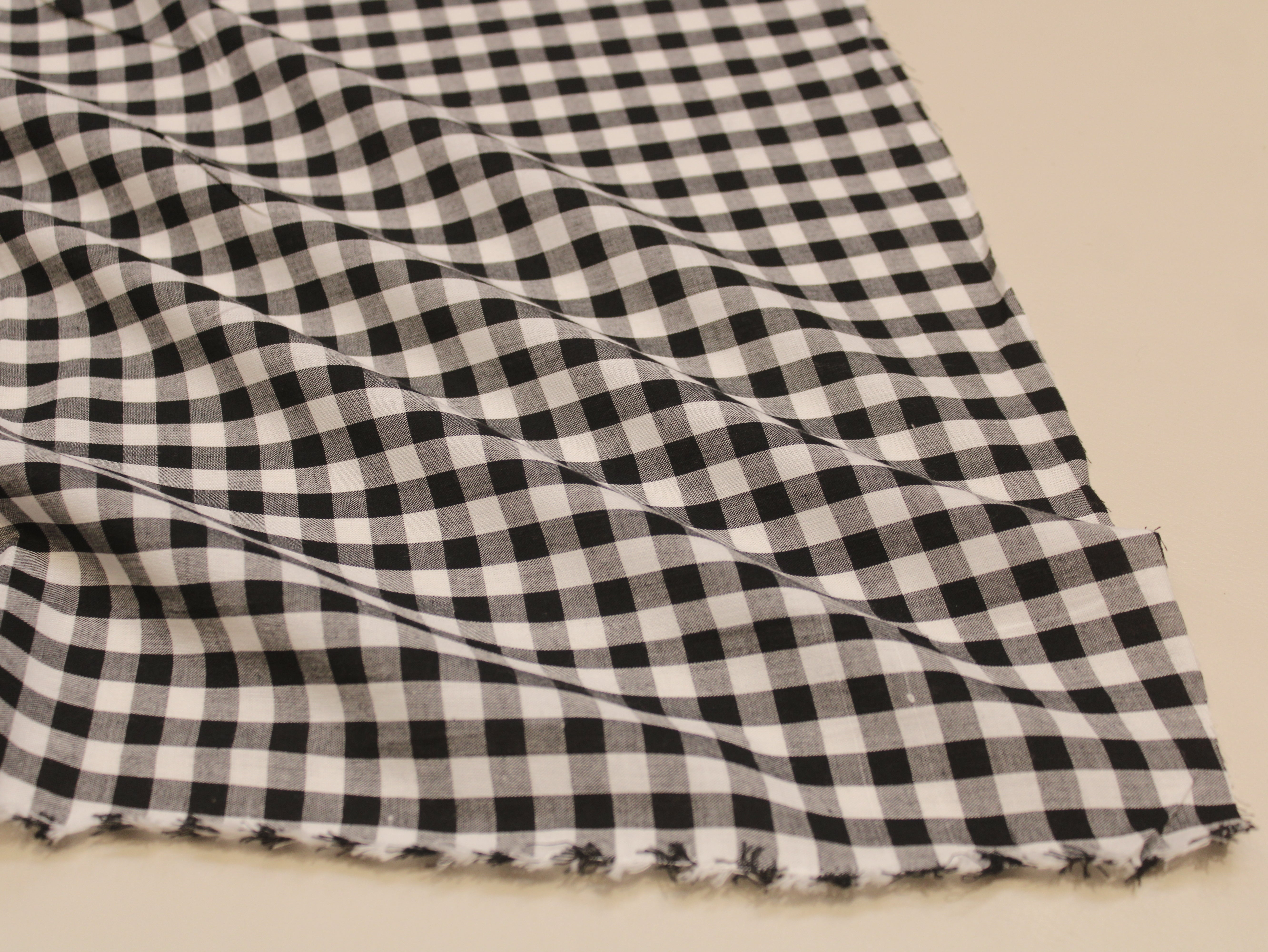Tissu Seersucker Pur Coton Lavé Qualité 44 Pouces | Seersucker À Carreaux