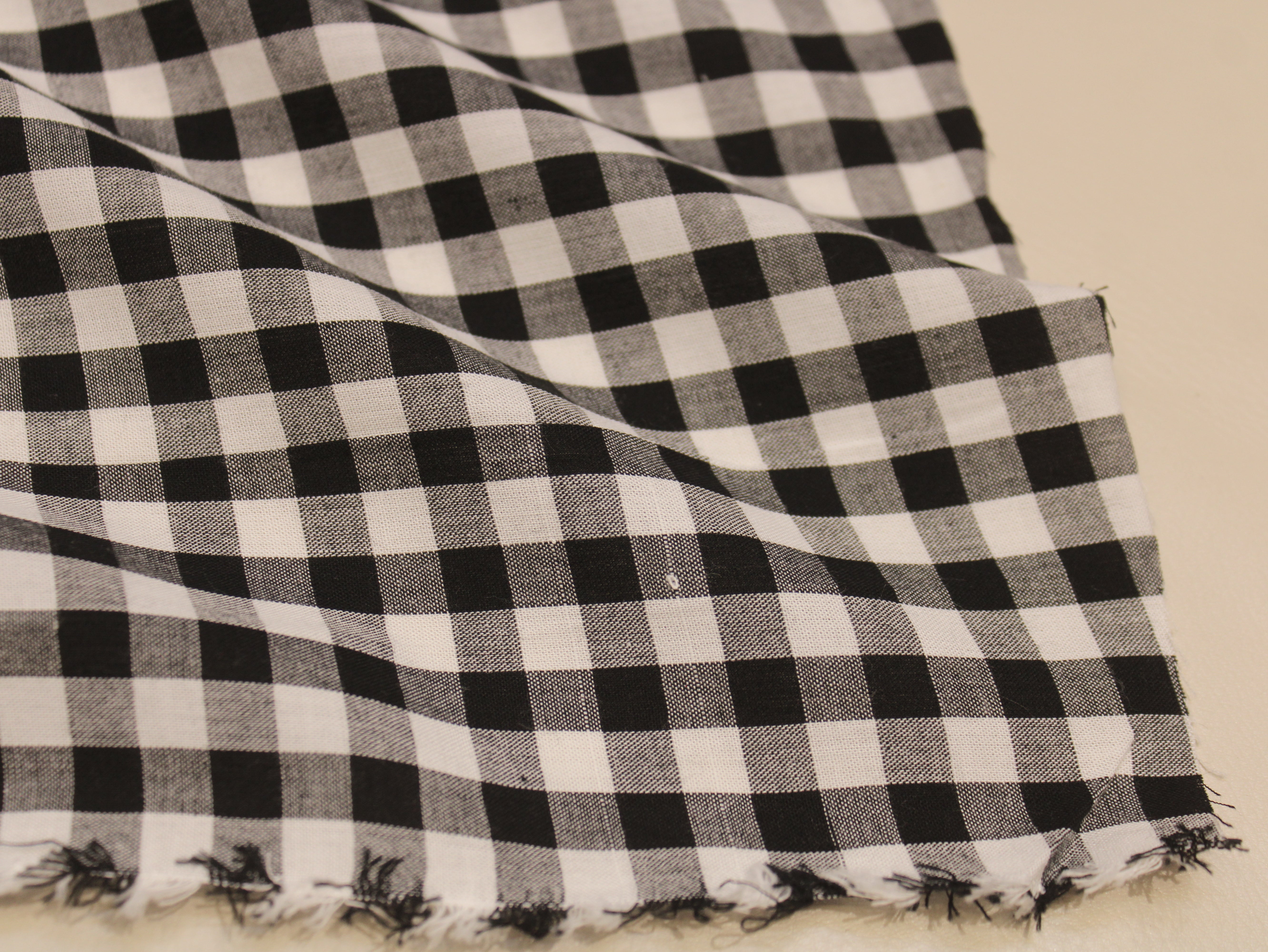 Tissu Seersucker Pur Coton Lavé Qualité 44 Pouces | Seersucker À Carreaux