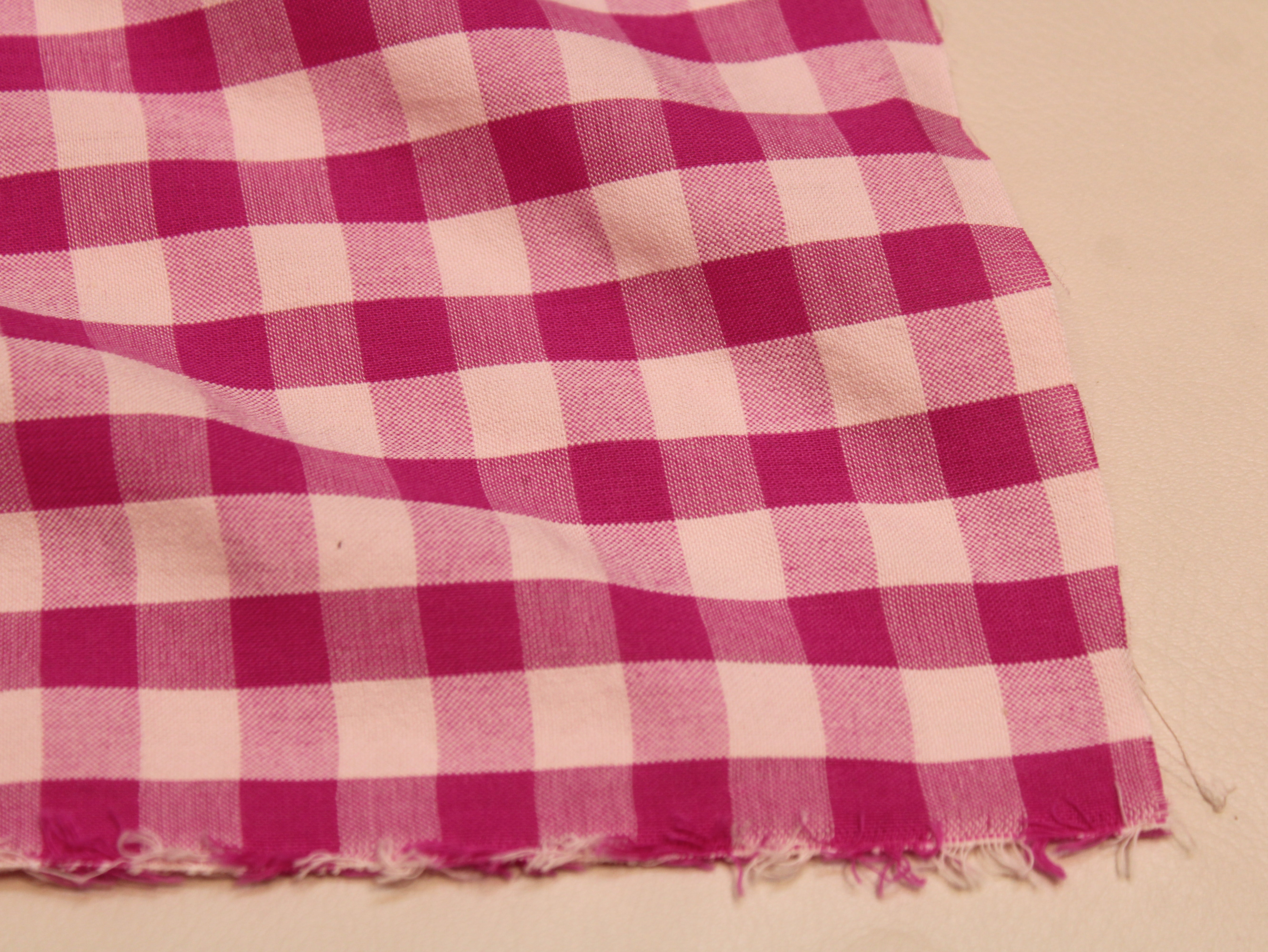 Tissu Seersucker Pur Coton Lavé Qualité 44 Pouces | Seersucker À Carreaux
